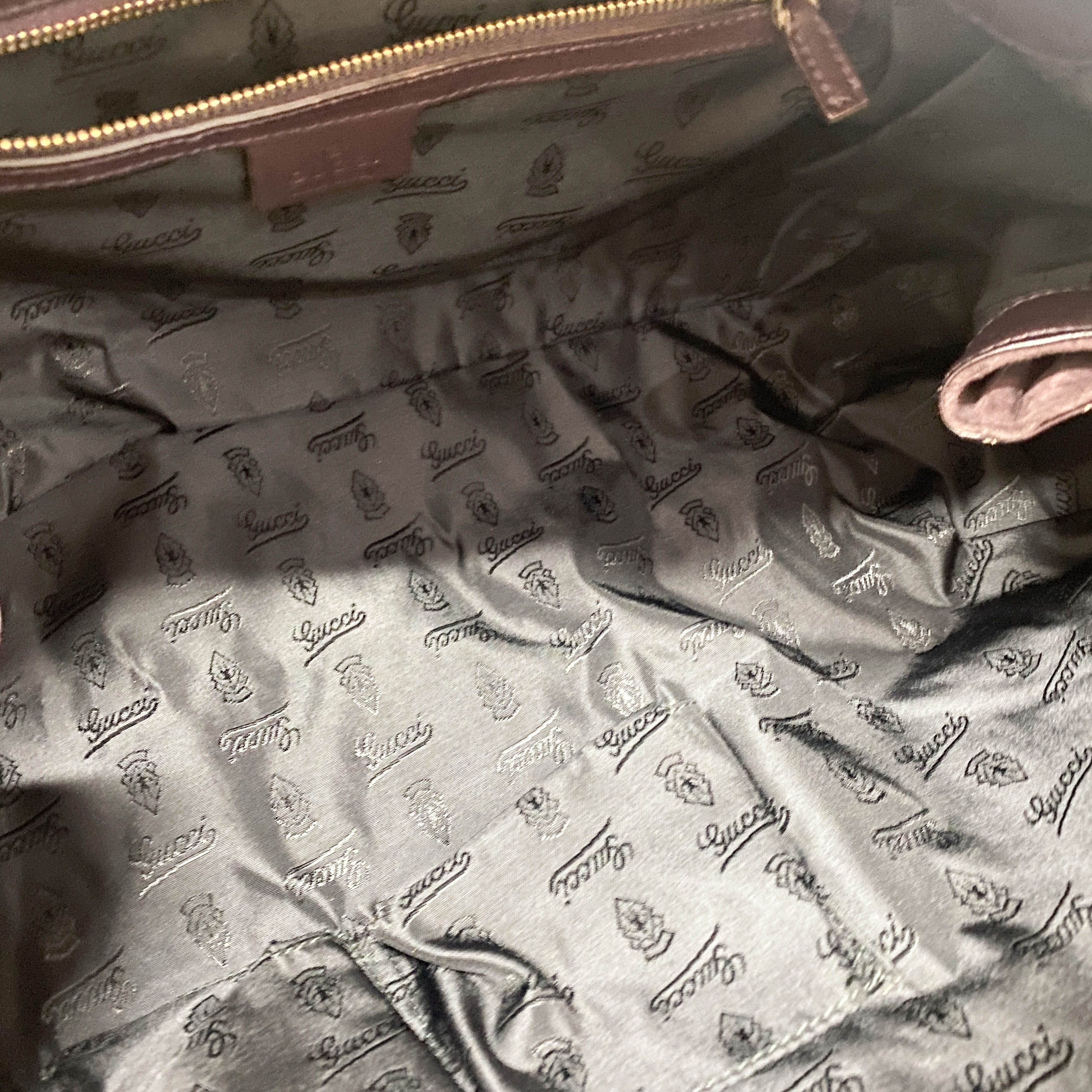 Hysteria Brown Suede Handbag