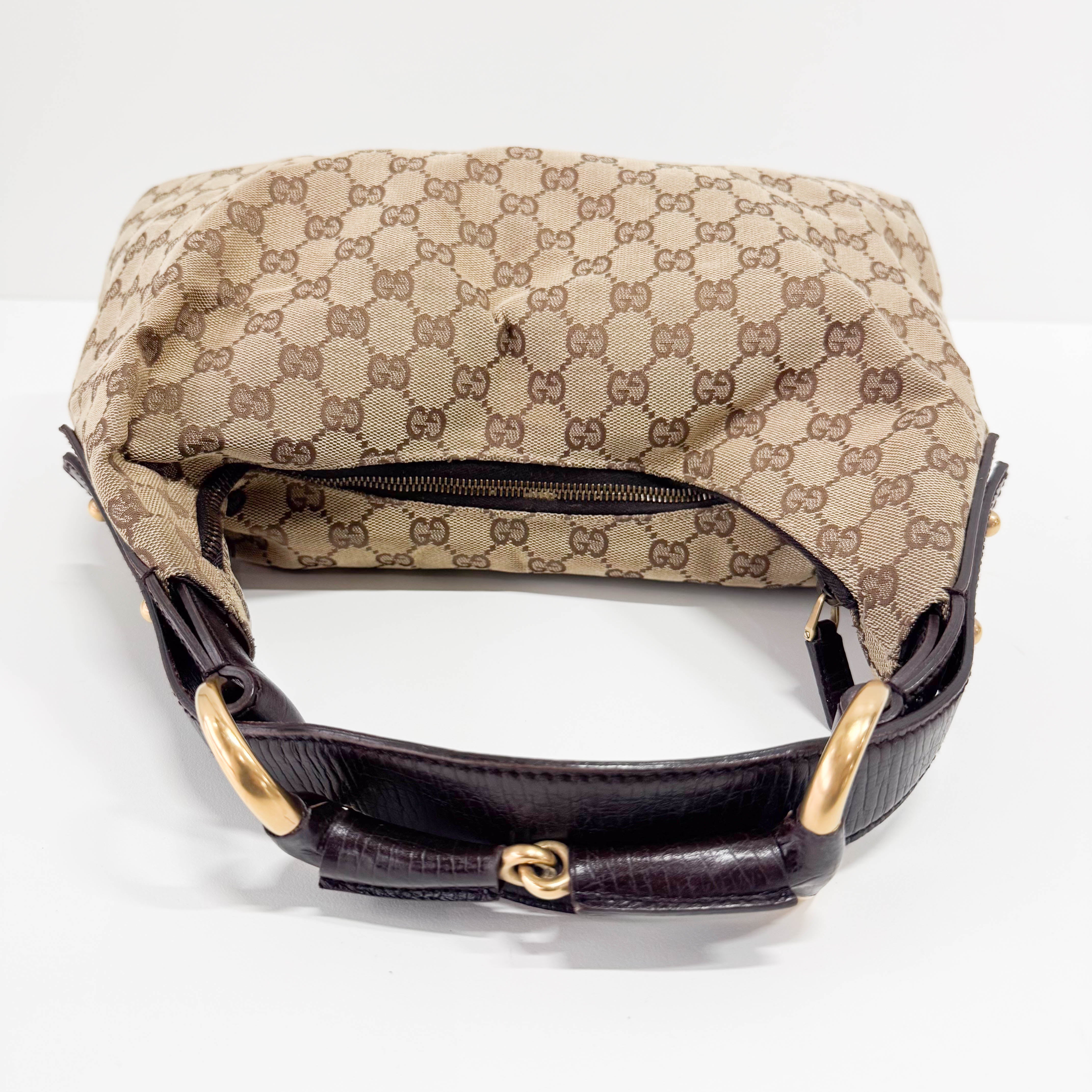 Horsebit GG Canvas Bag