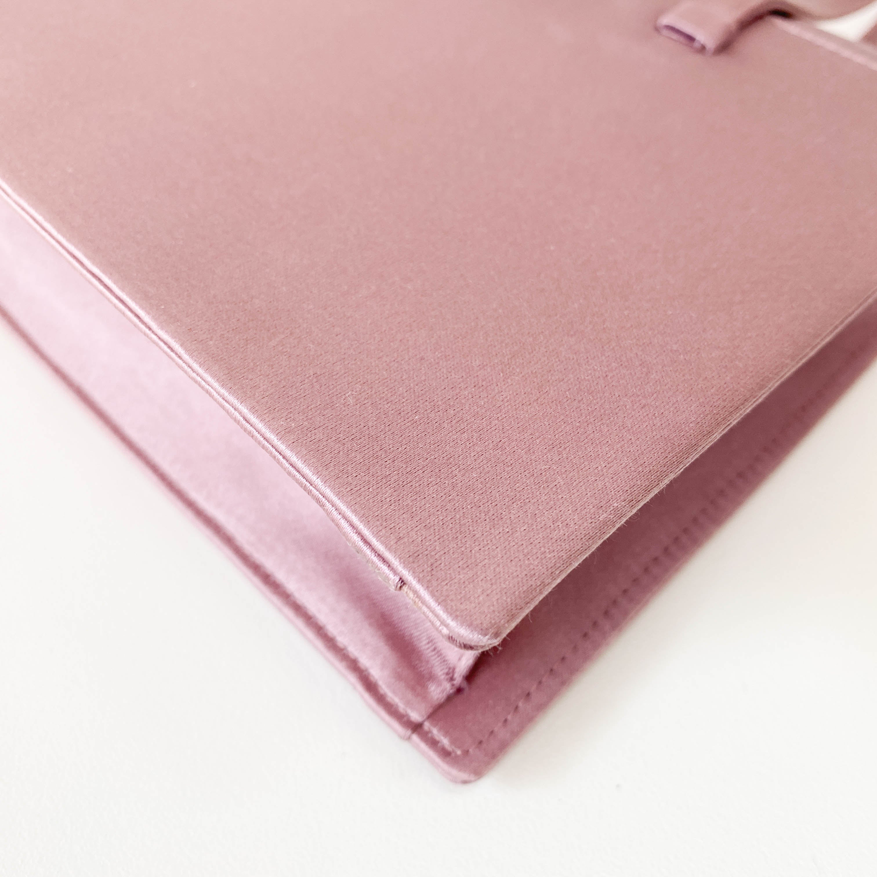 Pink Satin Party Bag