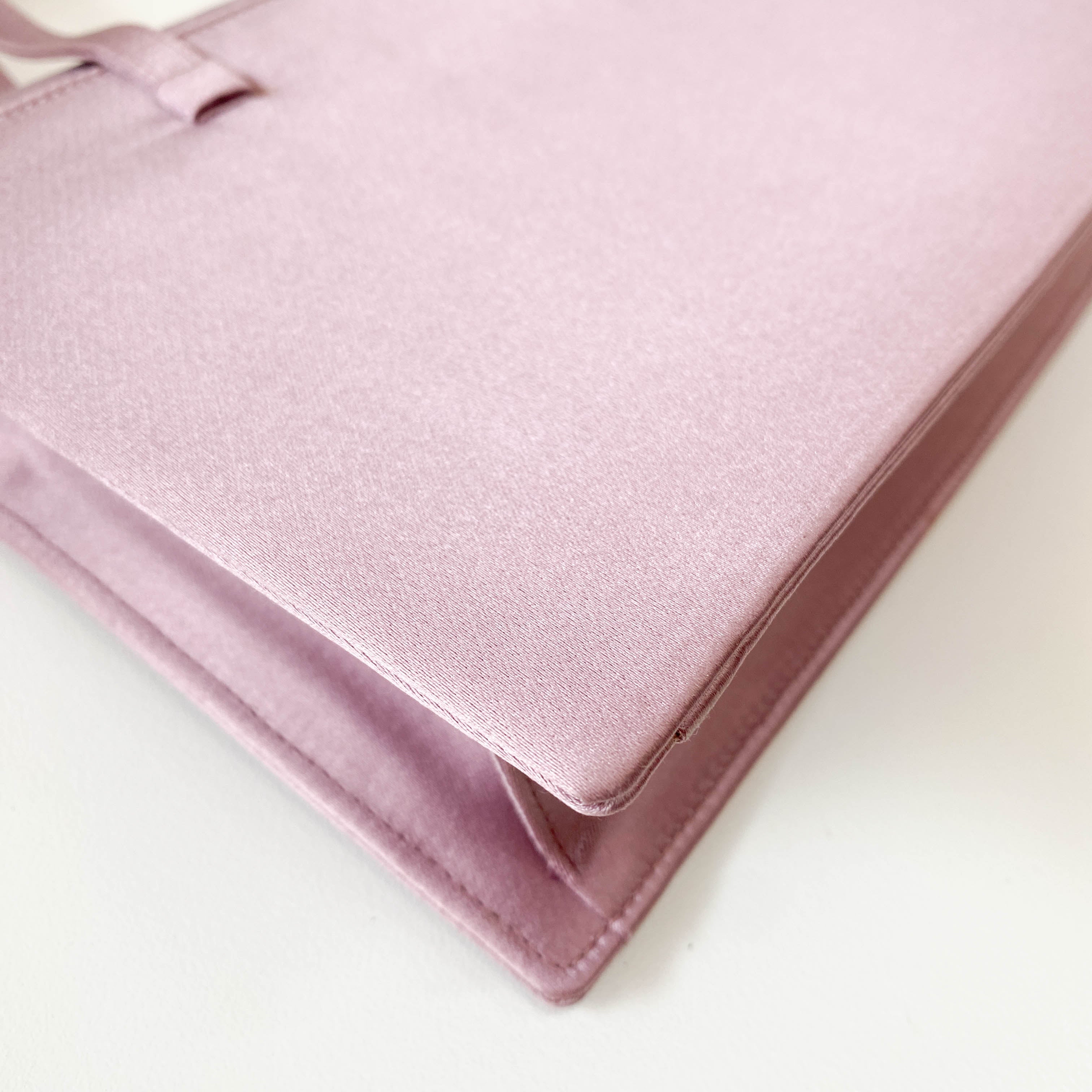 Pink Satin Party Bag