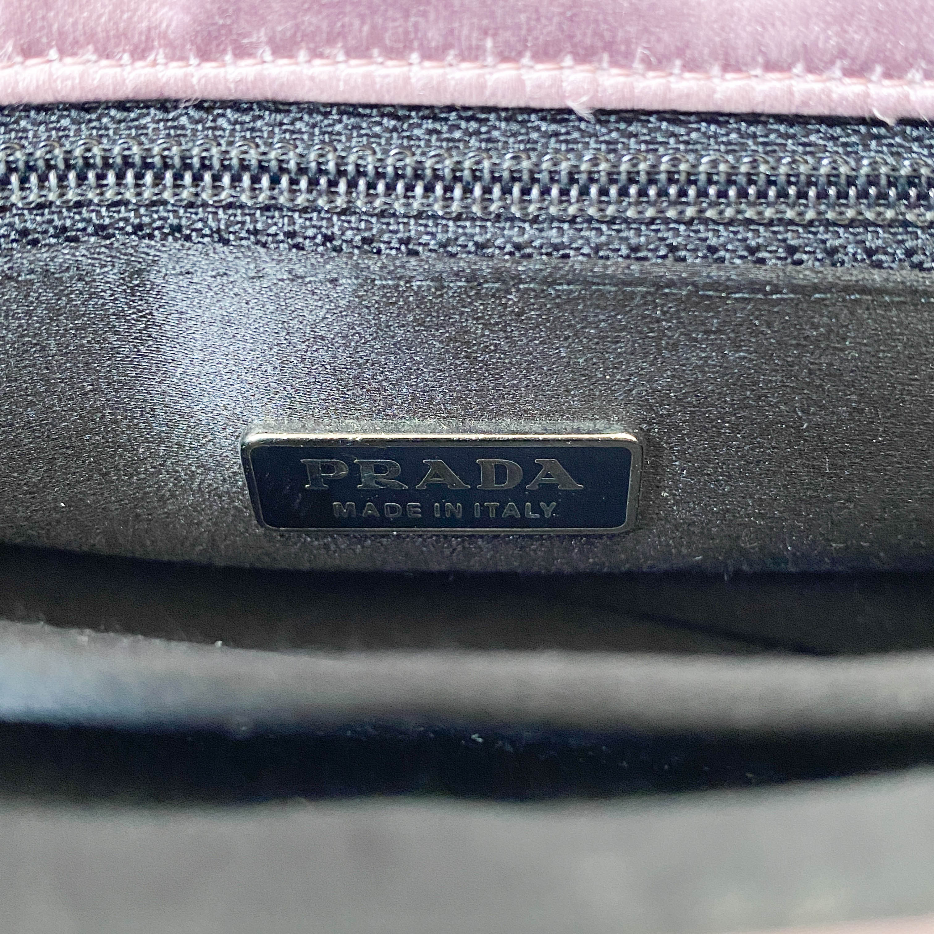 Pink Satin Party Bag