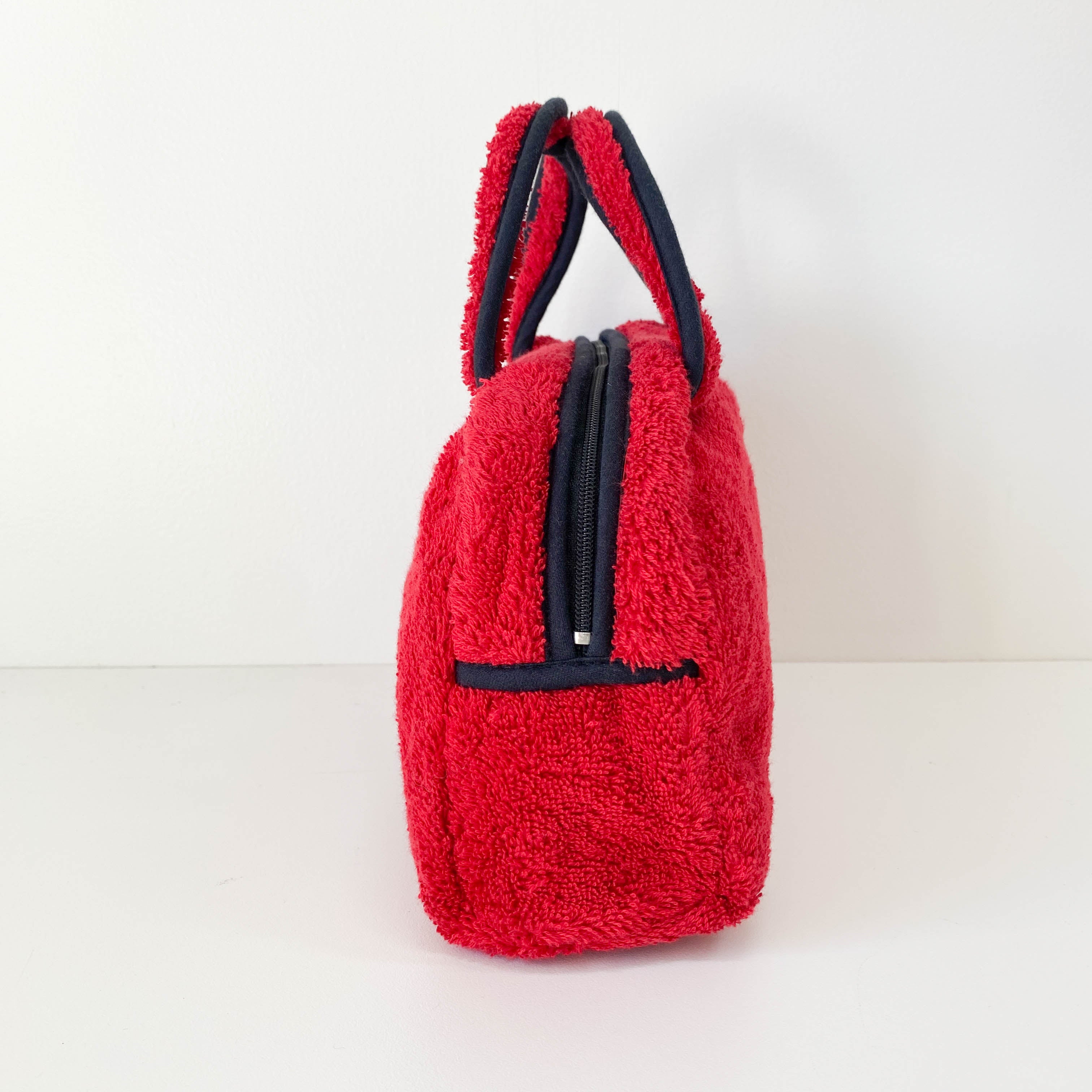 J'Adore Dior Red Towel Handbag
