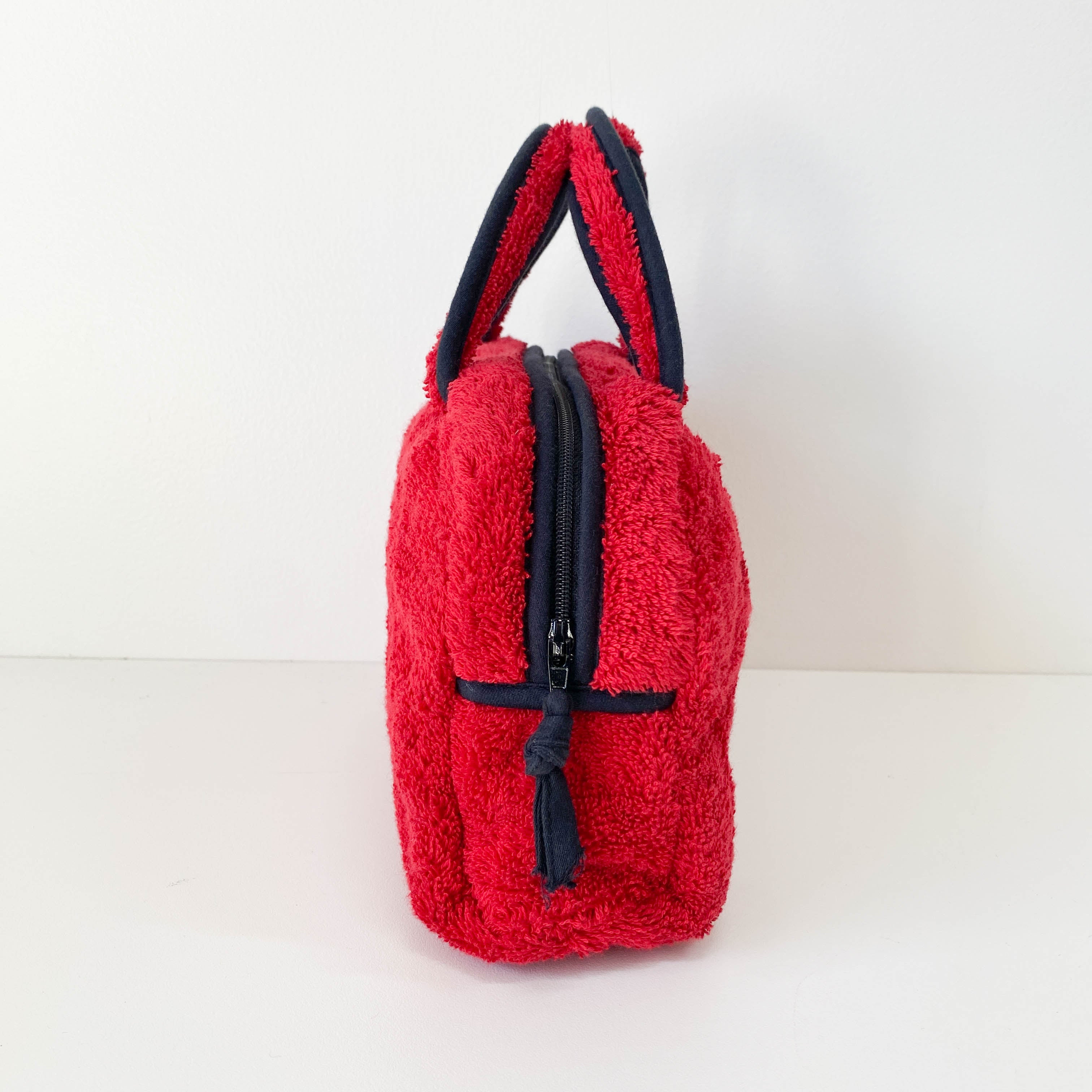 J'Adore Dior Red Towel Handbag