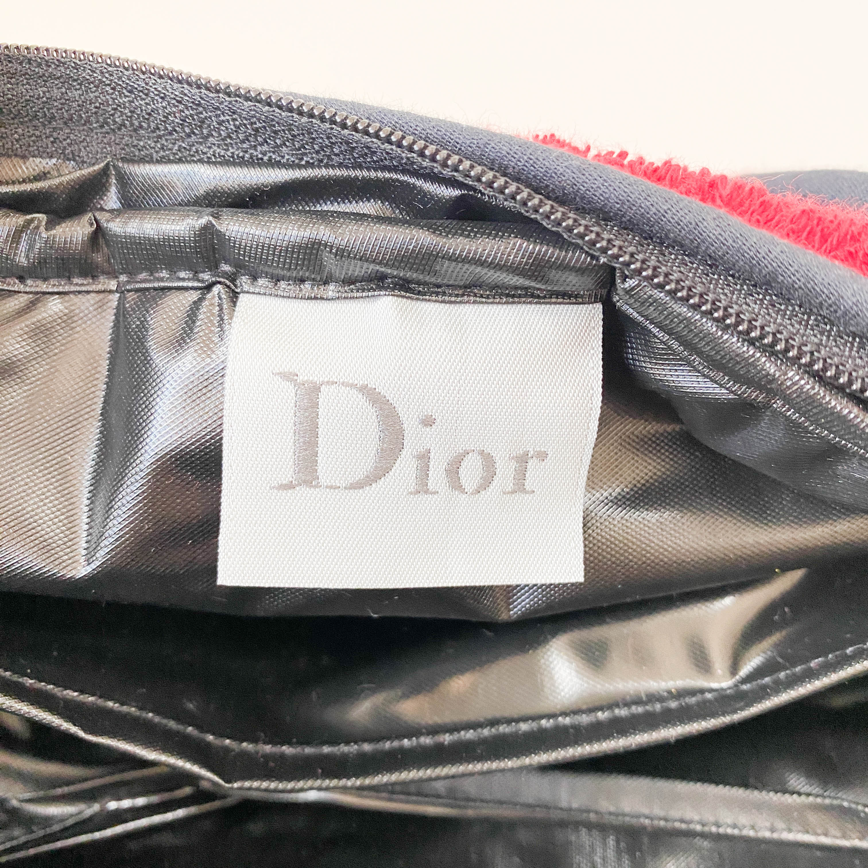 J'Adore Dior Red Towel Handbag