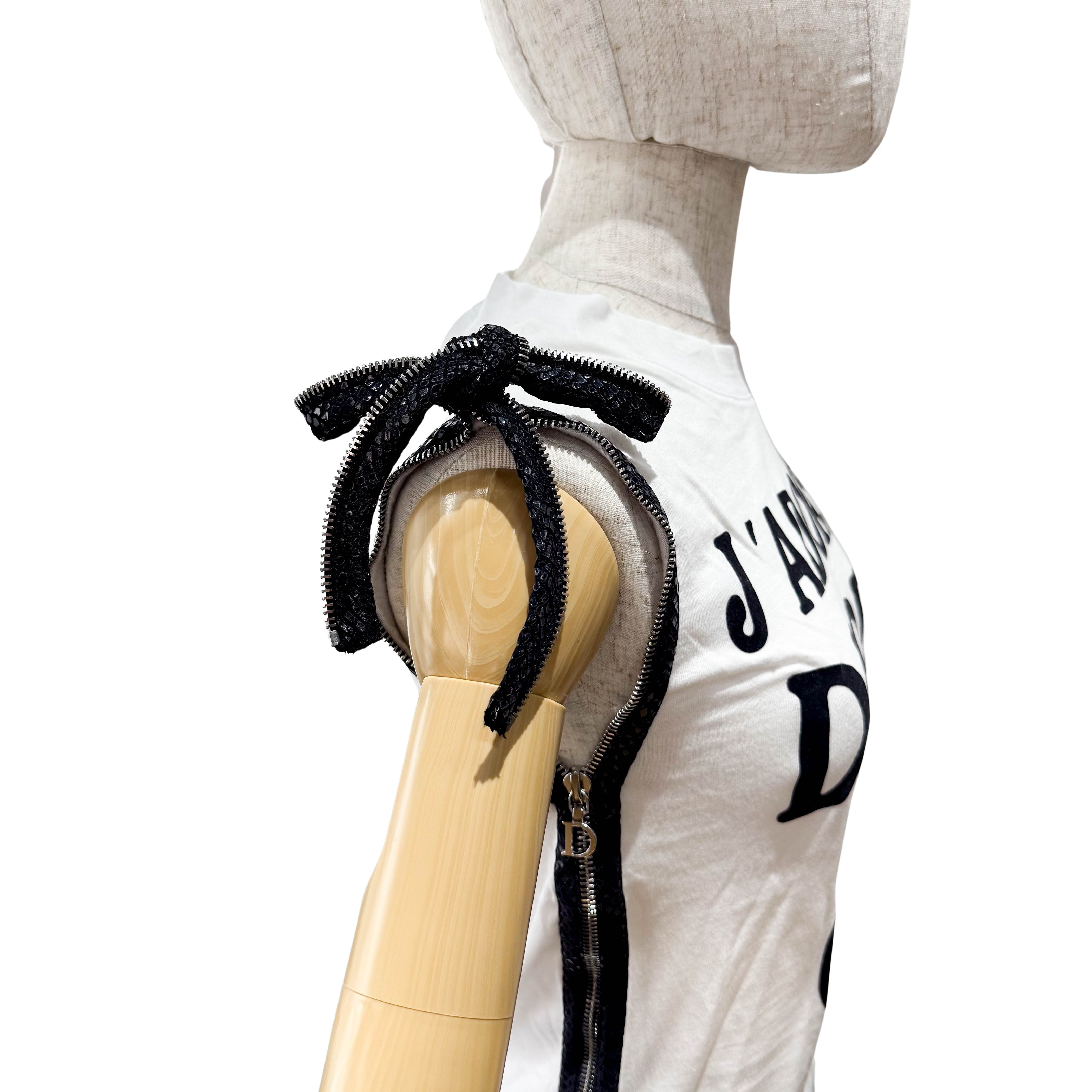 J'Adore Dior Tank Top with Zipper