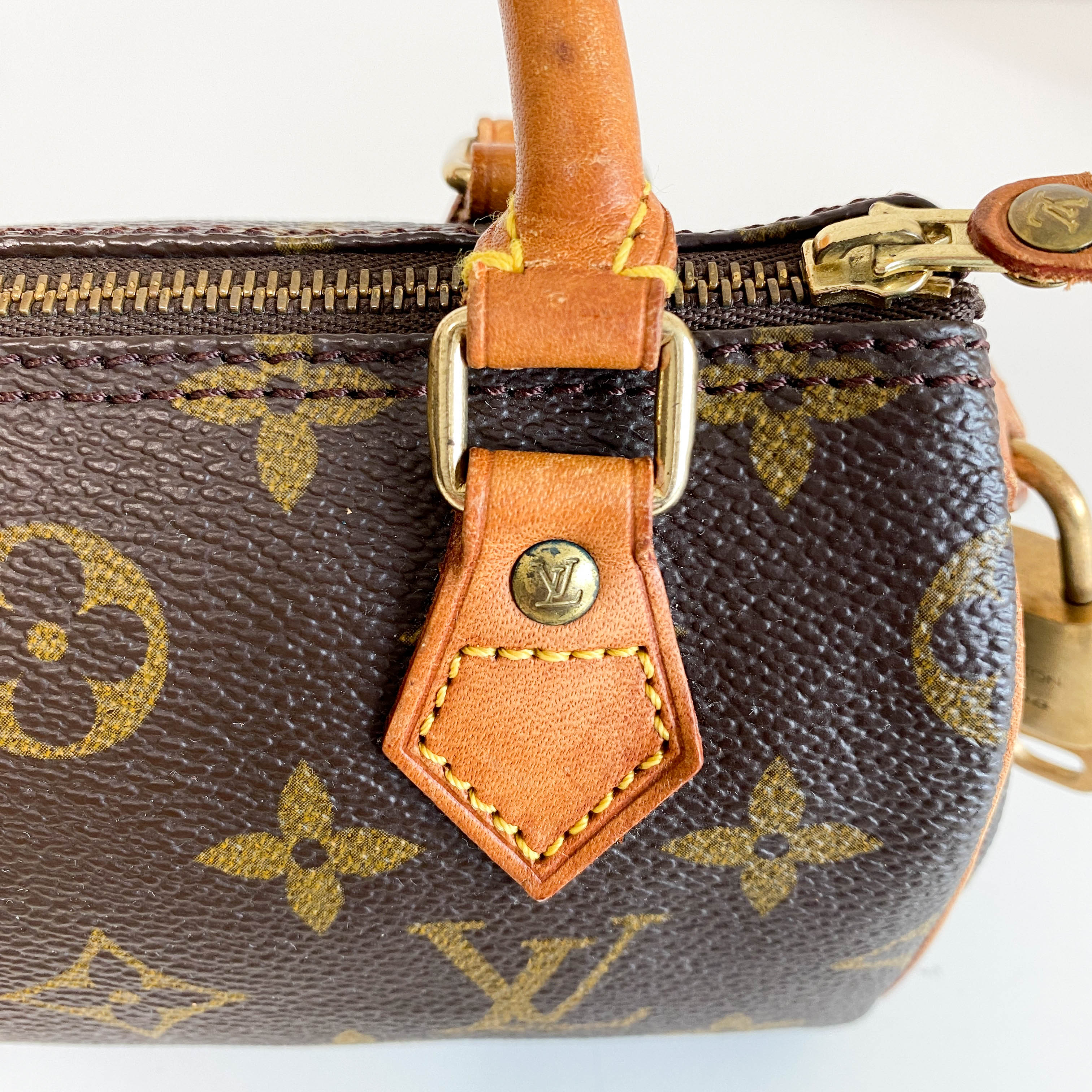 Nano Speedy / Mini HL Monogram Handbag