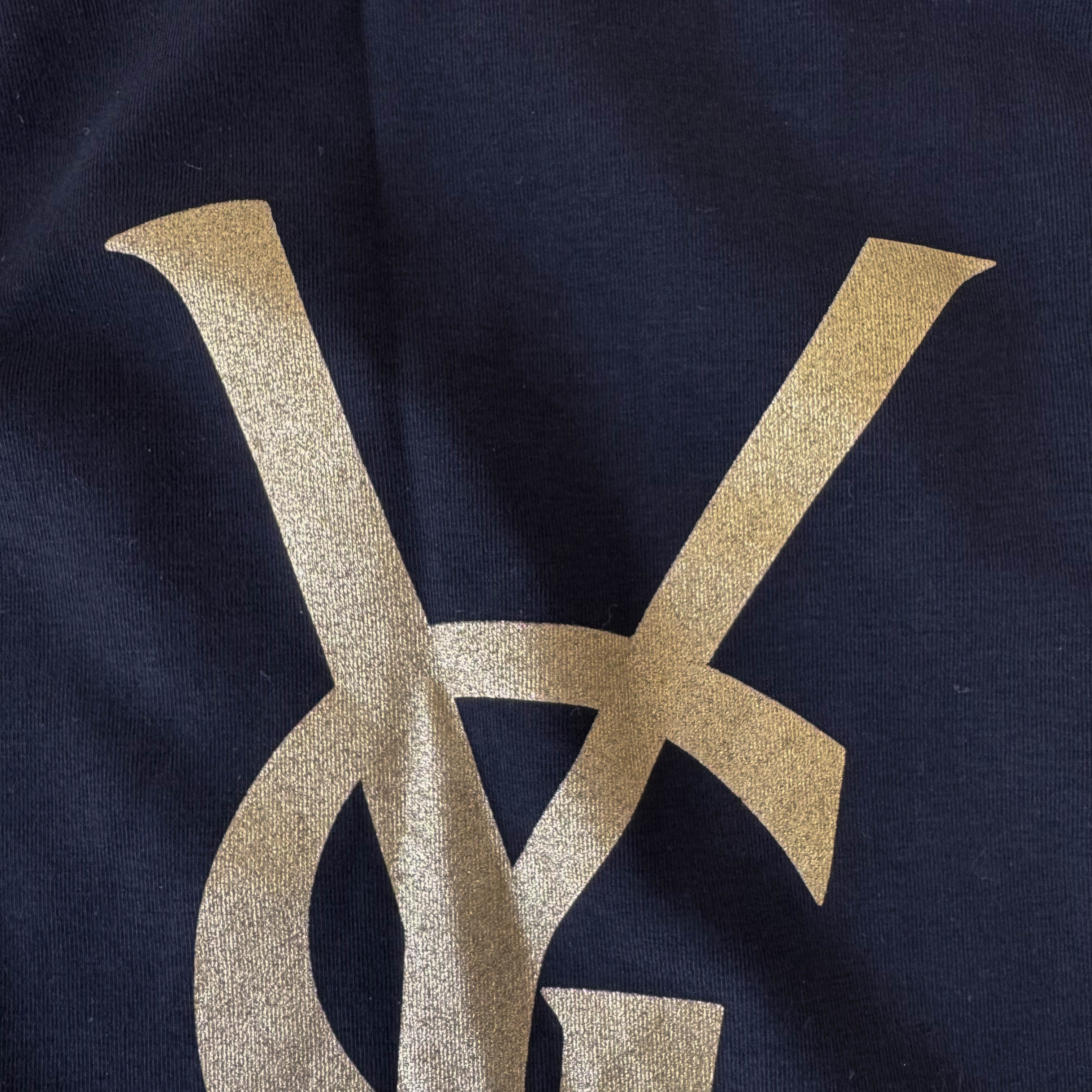 YSL Black T-Shirt Size M