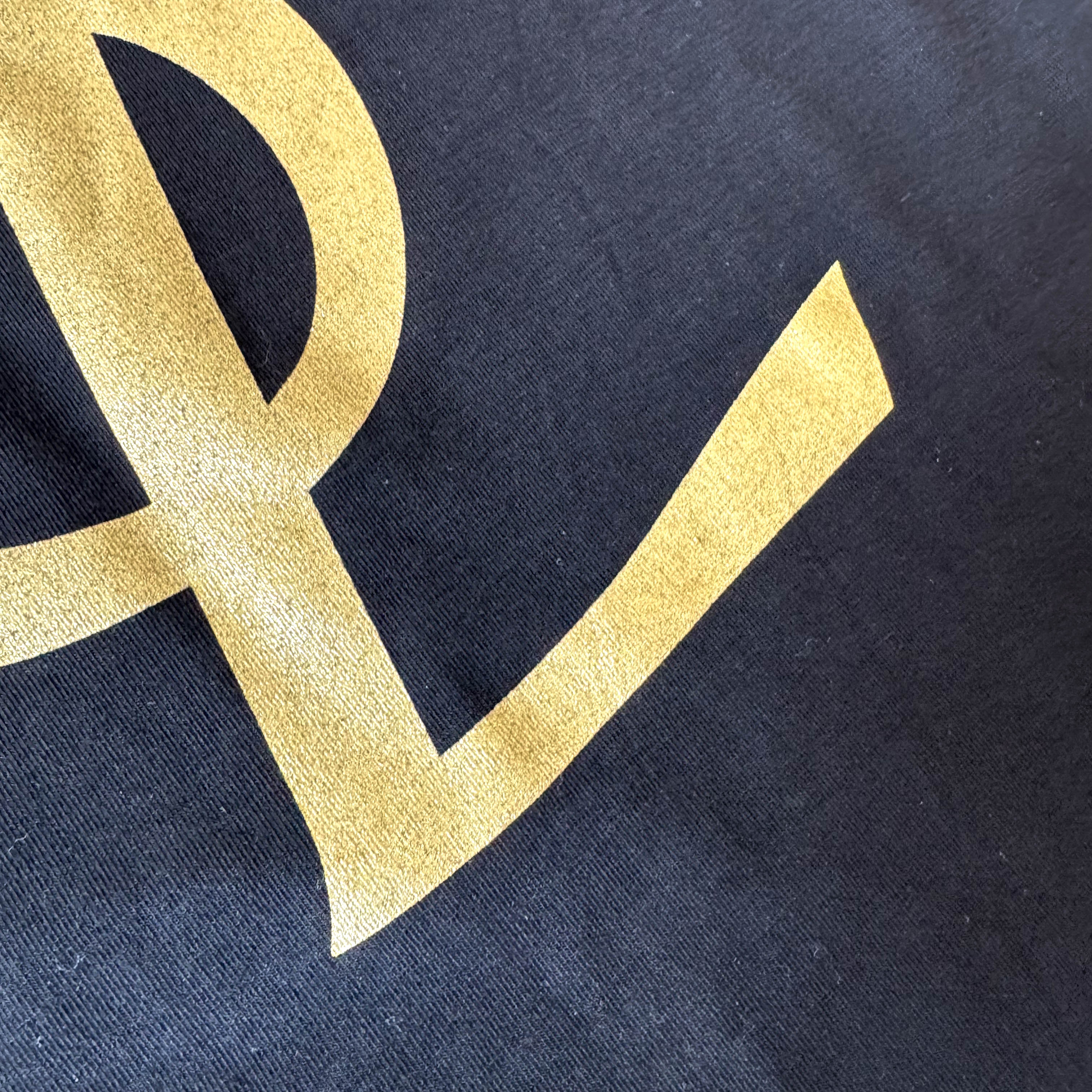 YSL Black T-Shirt Size M