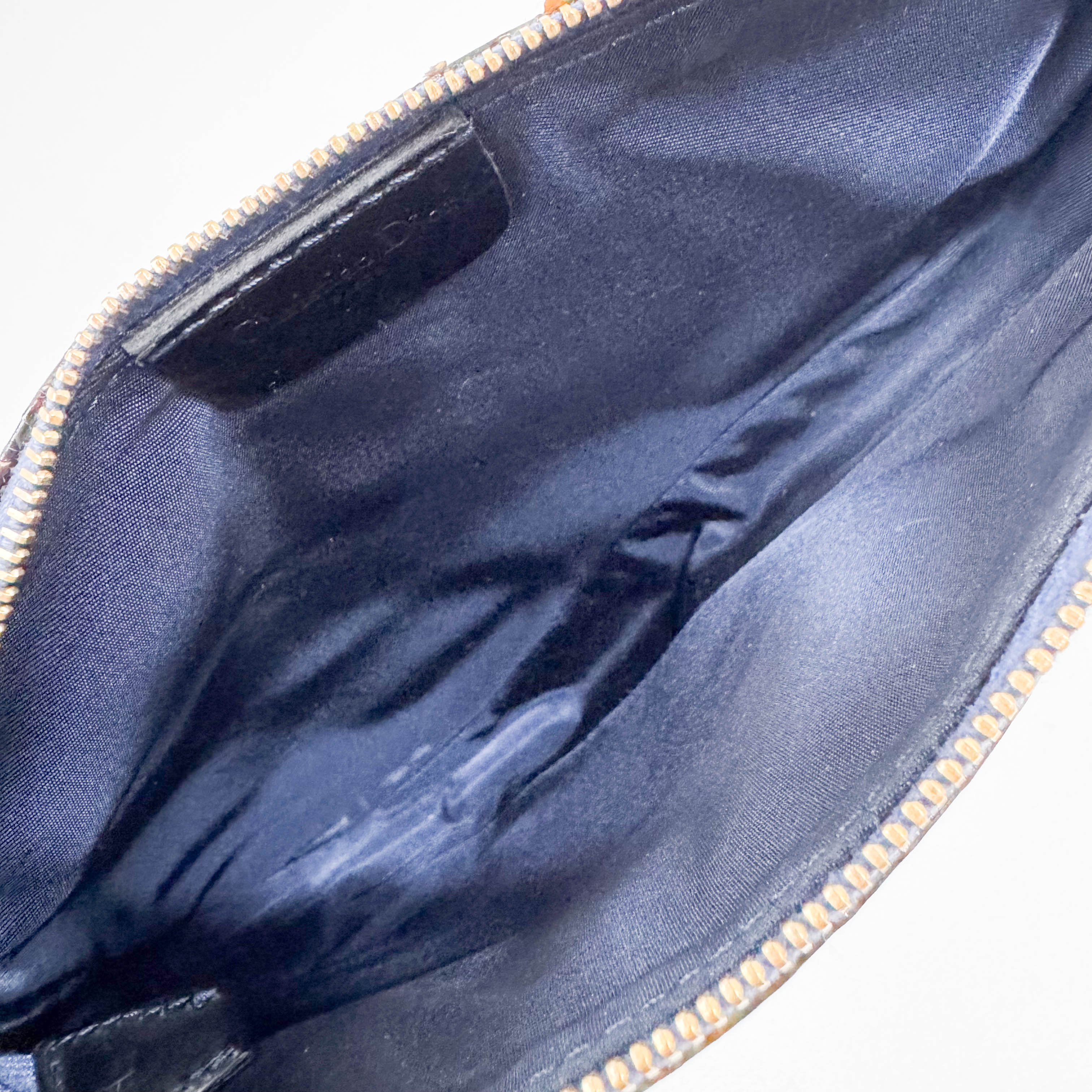 Mini Saddle Crocodile Embossed Leather Shoulder Bag