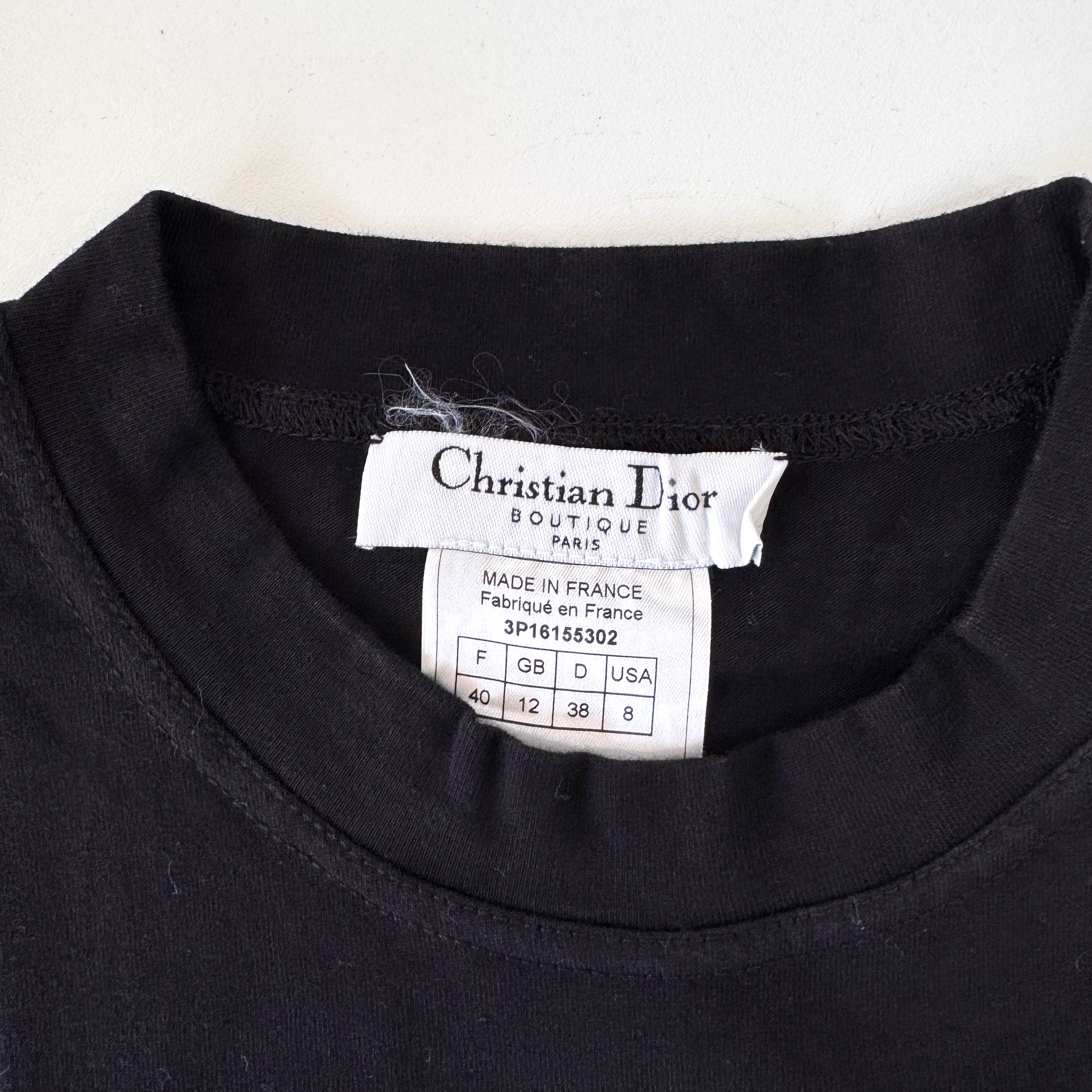 Vintage Black Tank Top Size 8