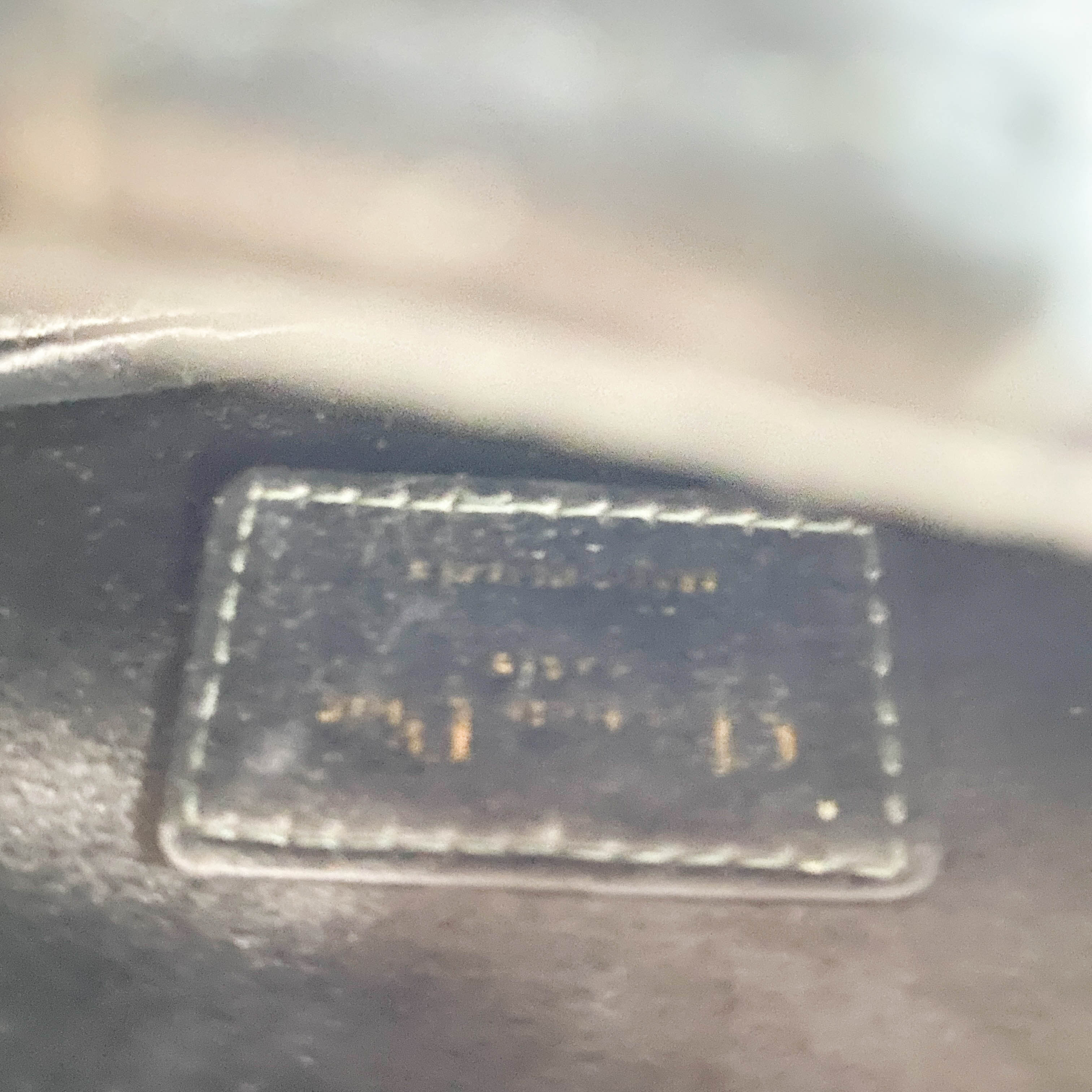 Mini Saddle Black Satin and Rhinestone Details Bag