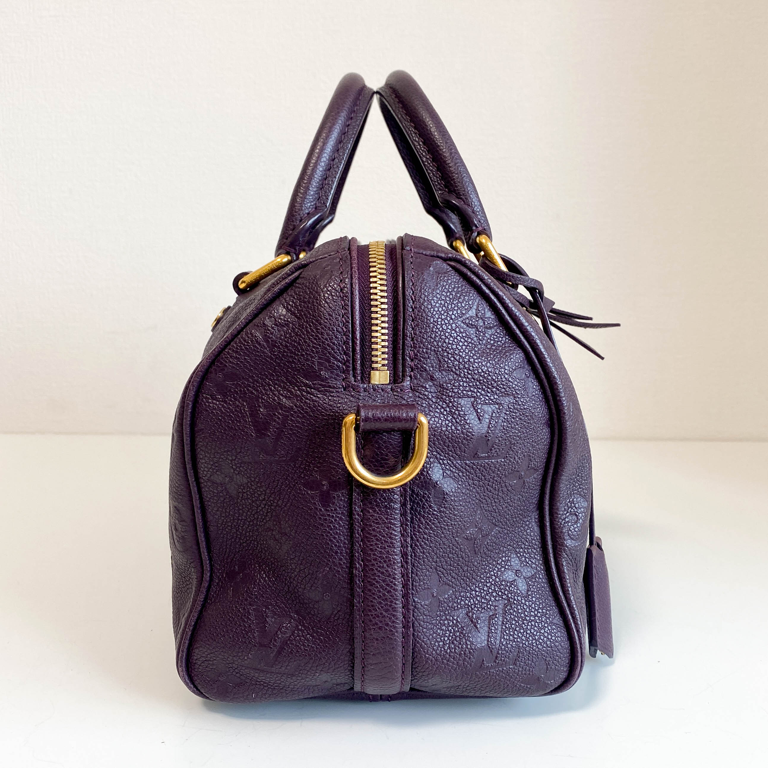 Speedy Bandoulière 30 Purple Monogram Empreinte