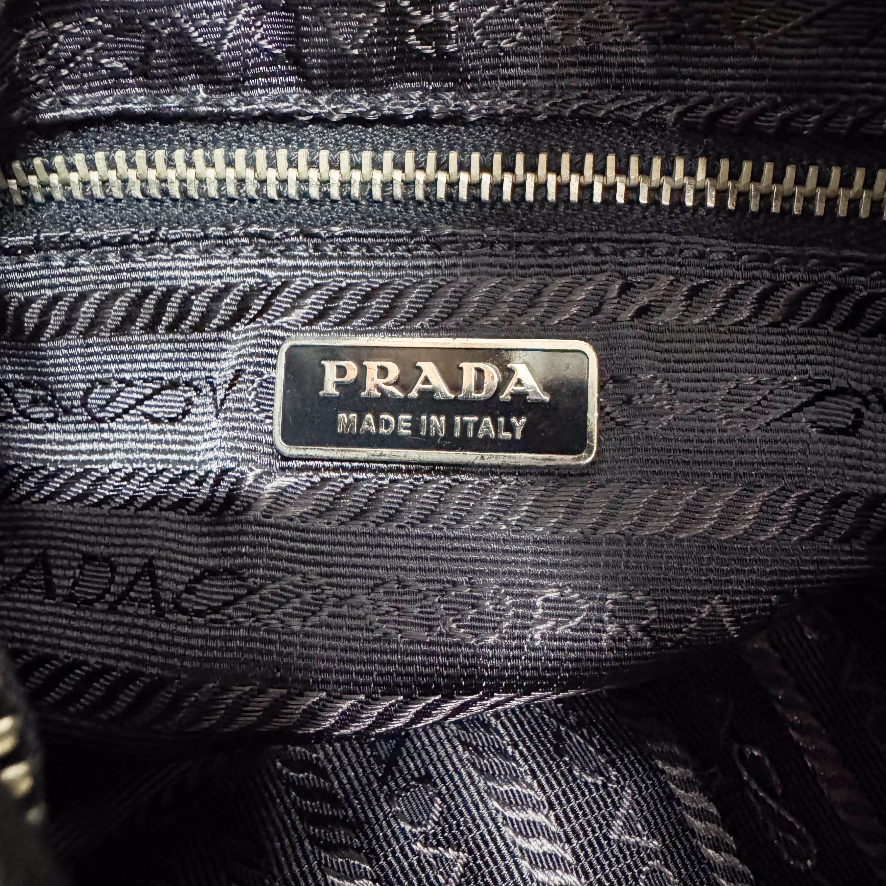 Nylon Black Shoulder Bag