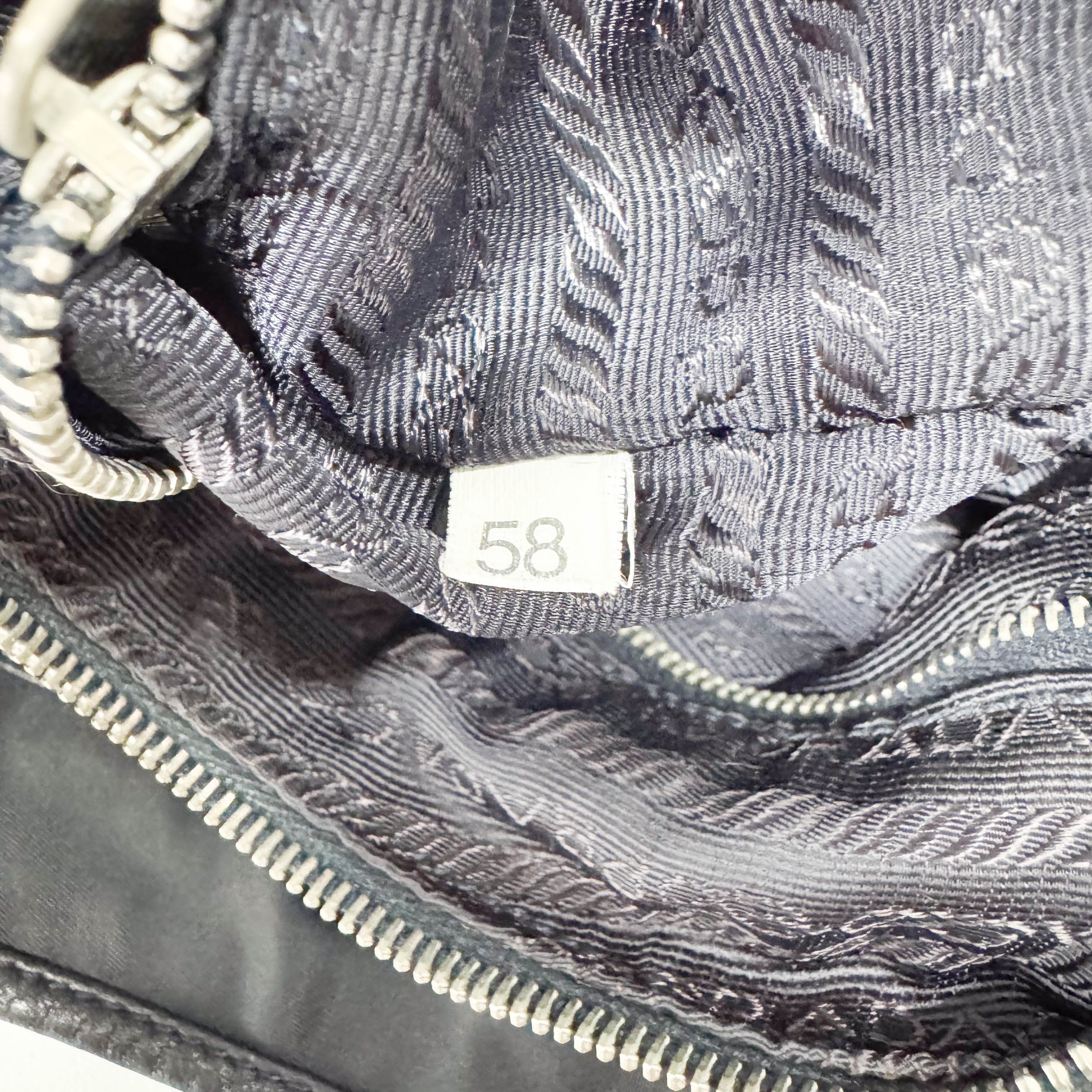 Nylon Black Shoulder Bag