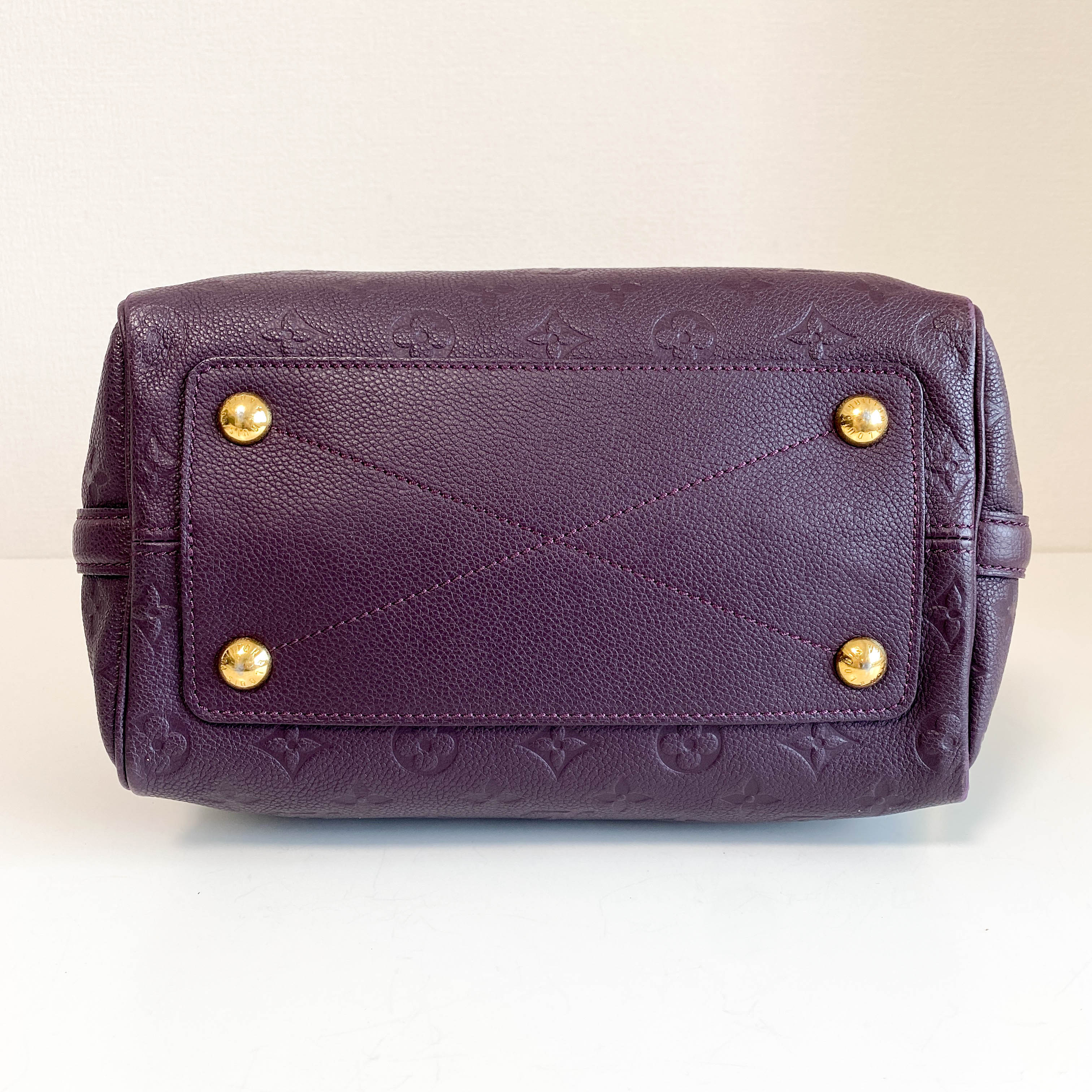 Speedy Bandoulière 30 Purple Monogram Empreinte