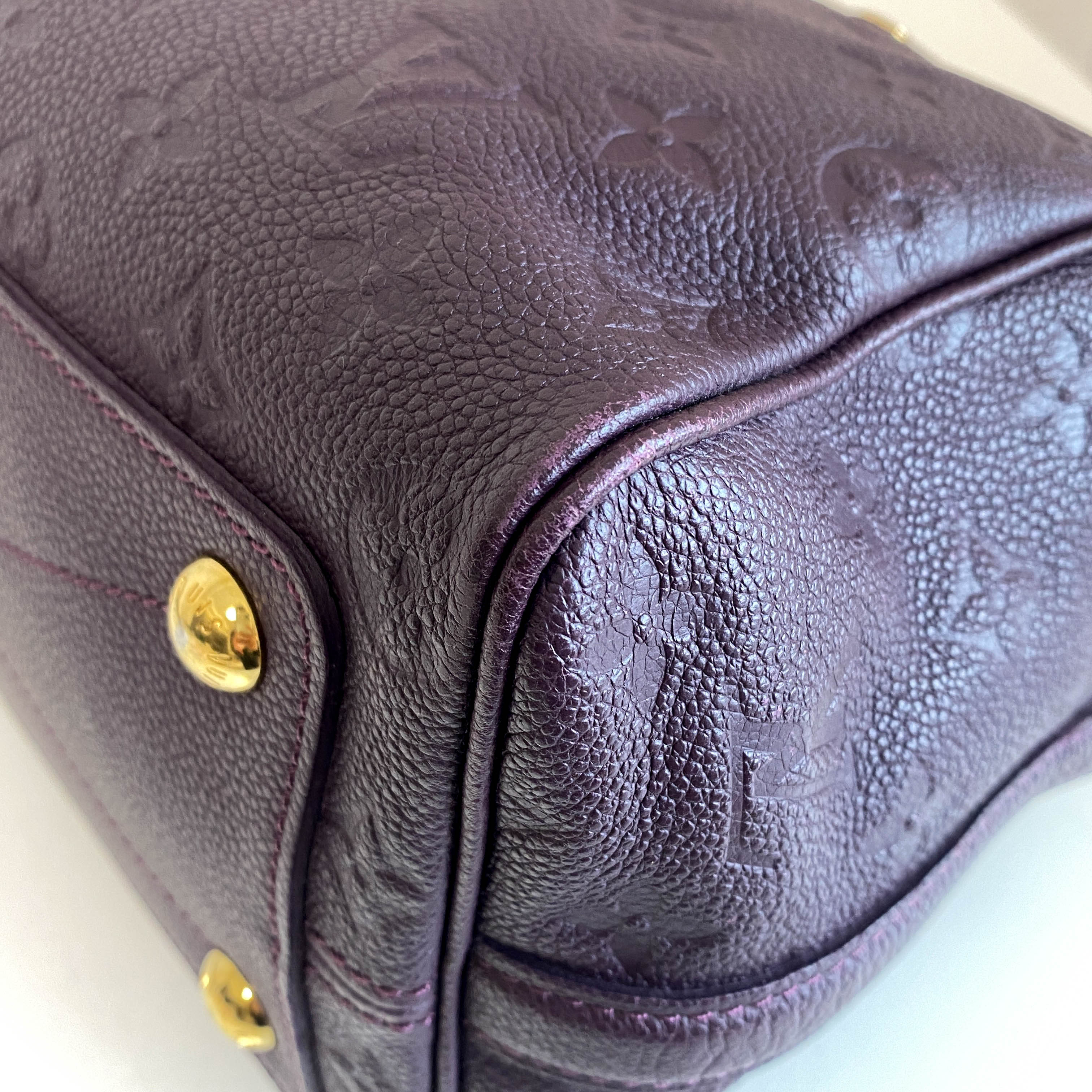 Speedy Bandoulière 30 Purple Monogram Empreinte