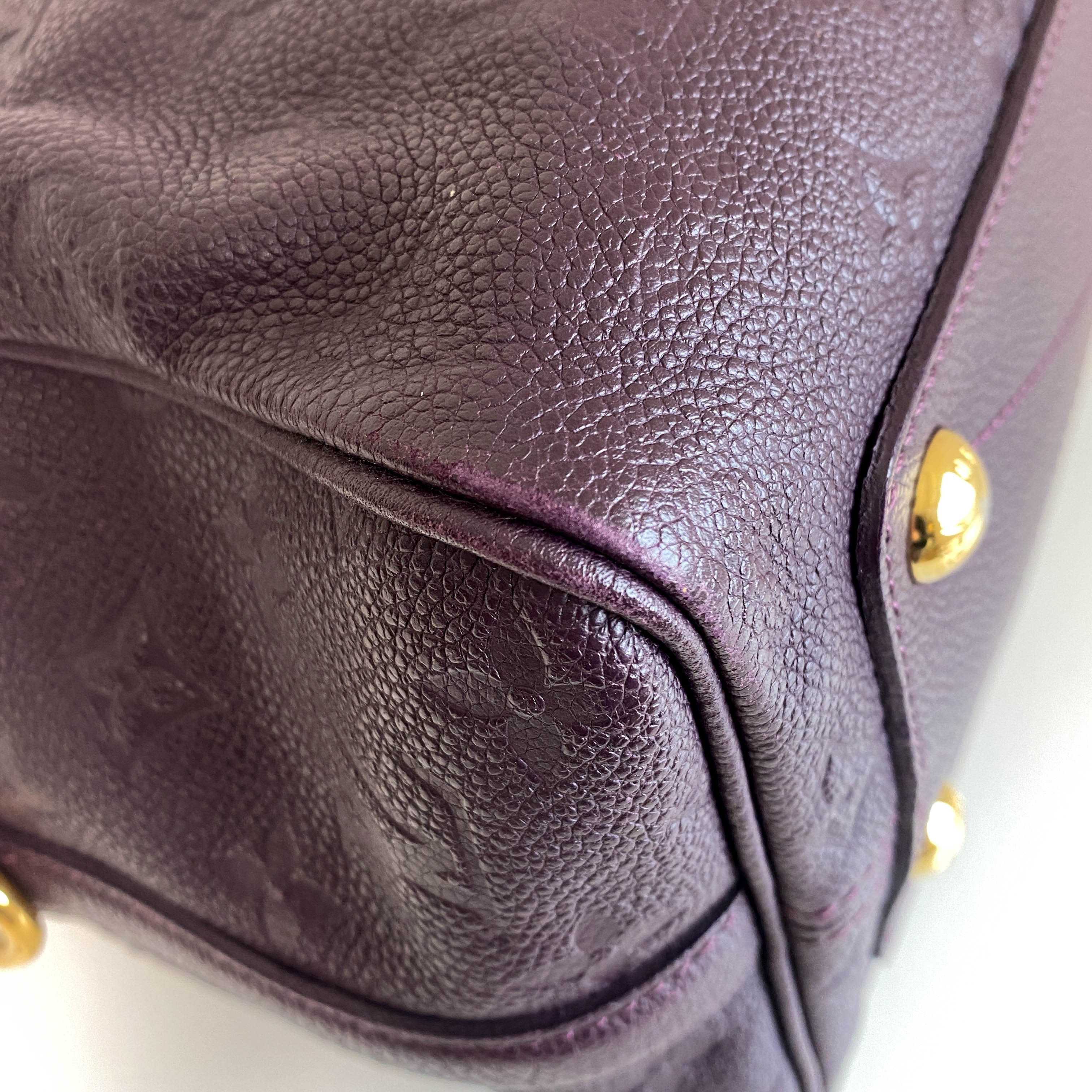 Speedy Bandoulière 30 Purple Monogram Empreinte