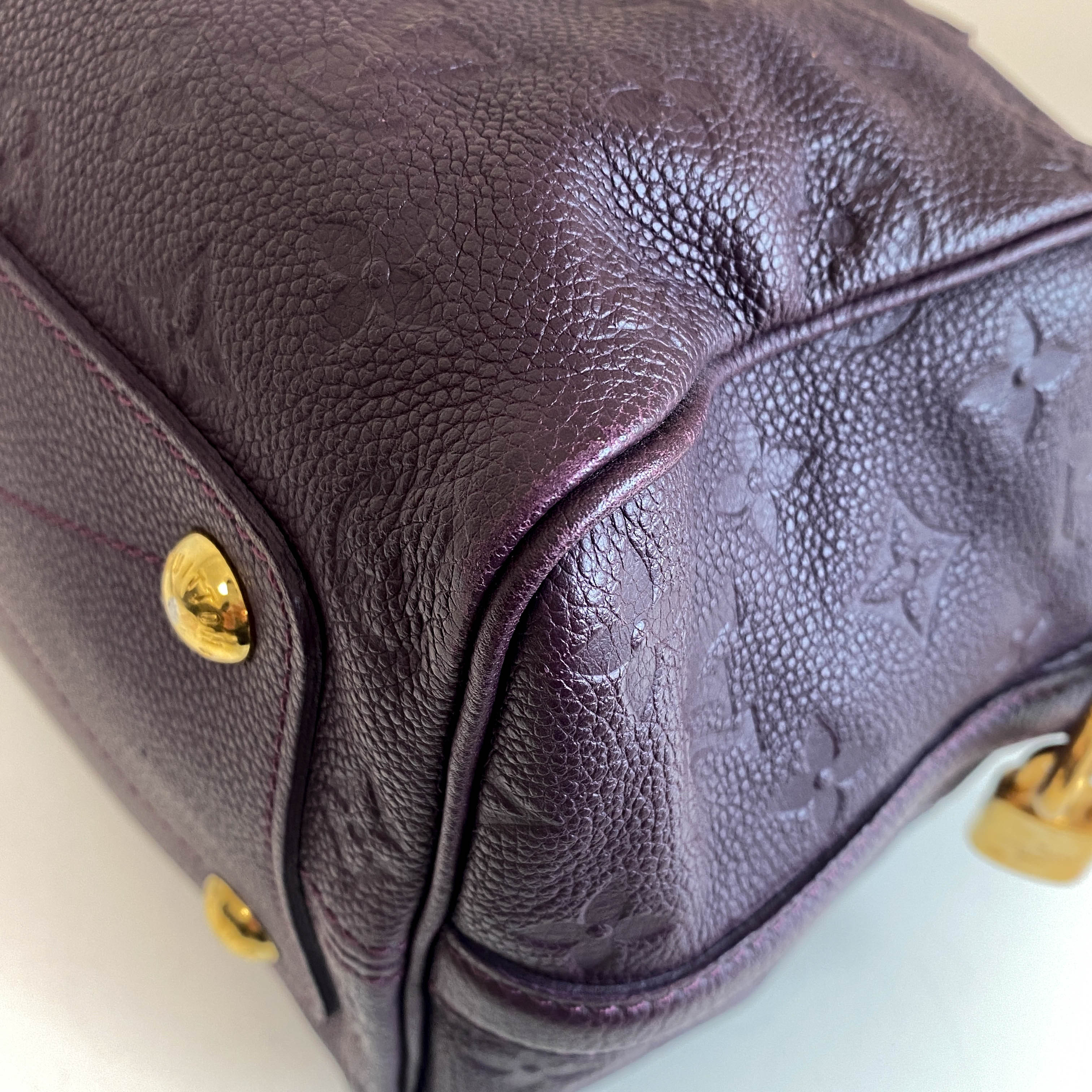 Speedy Bandoulière 30 Purple Monogram Empreinte