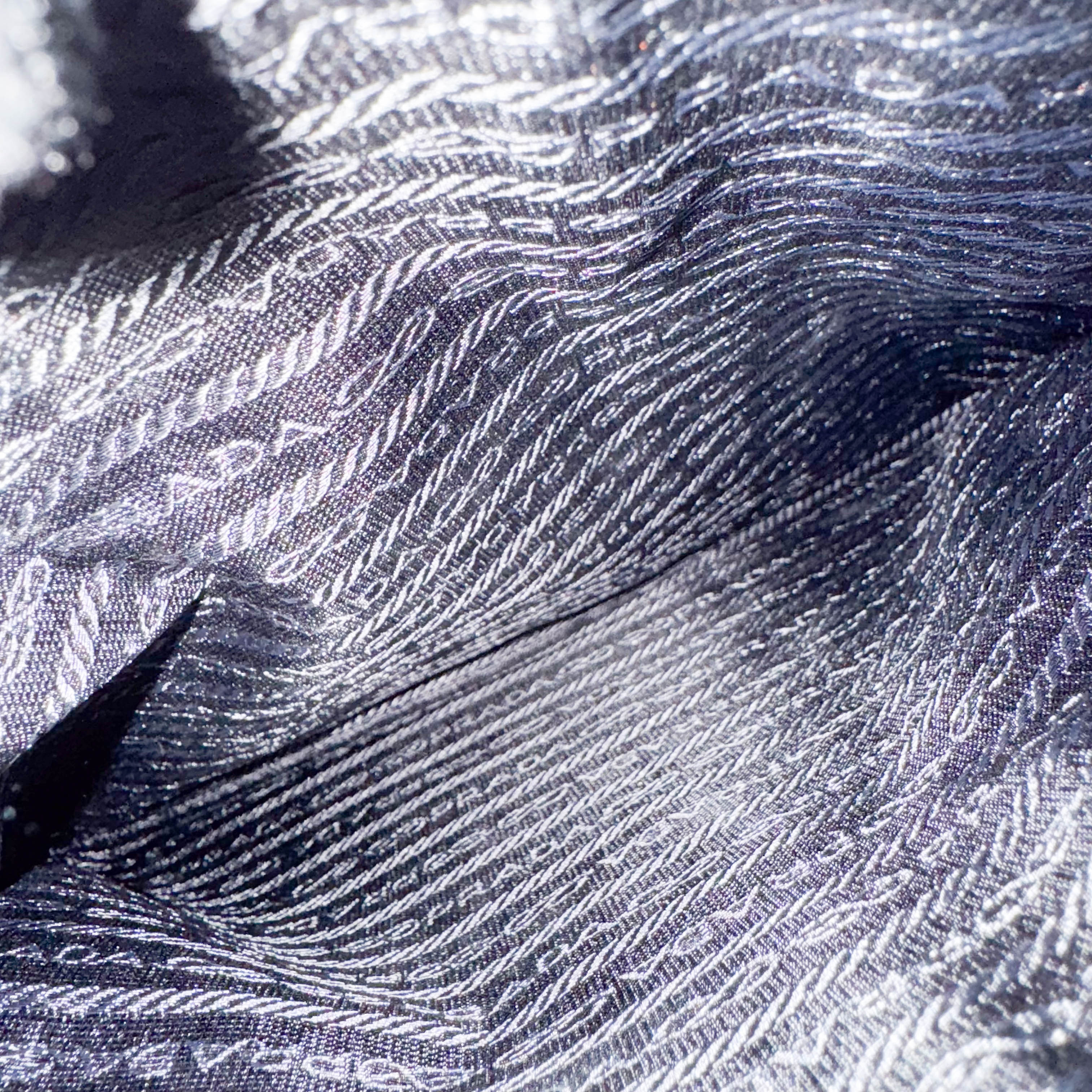 Tessuto Nylon Black Tote Bag