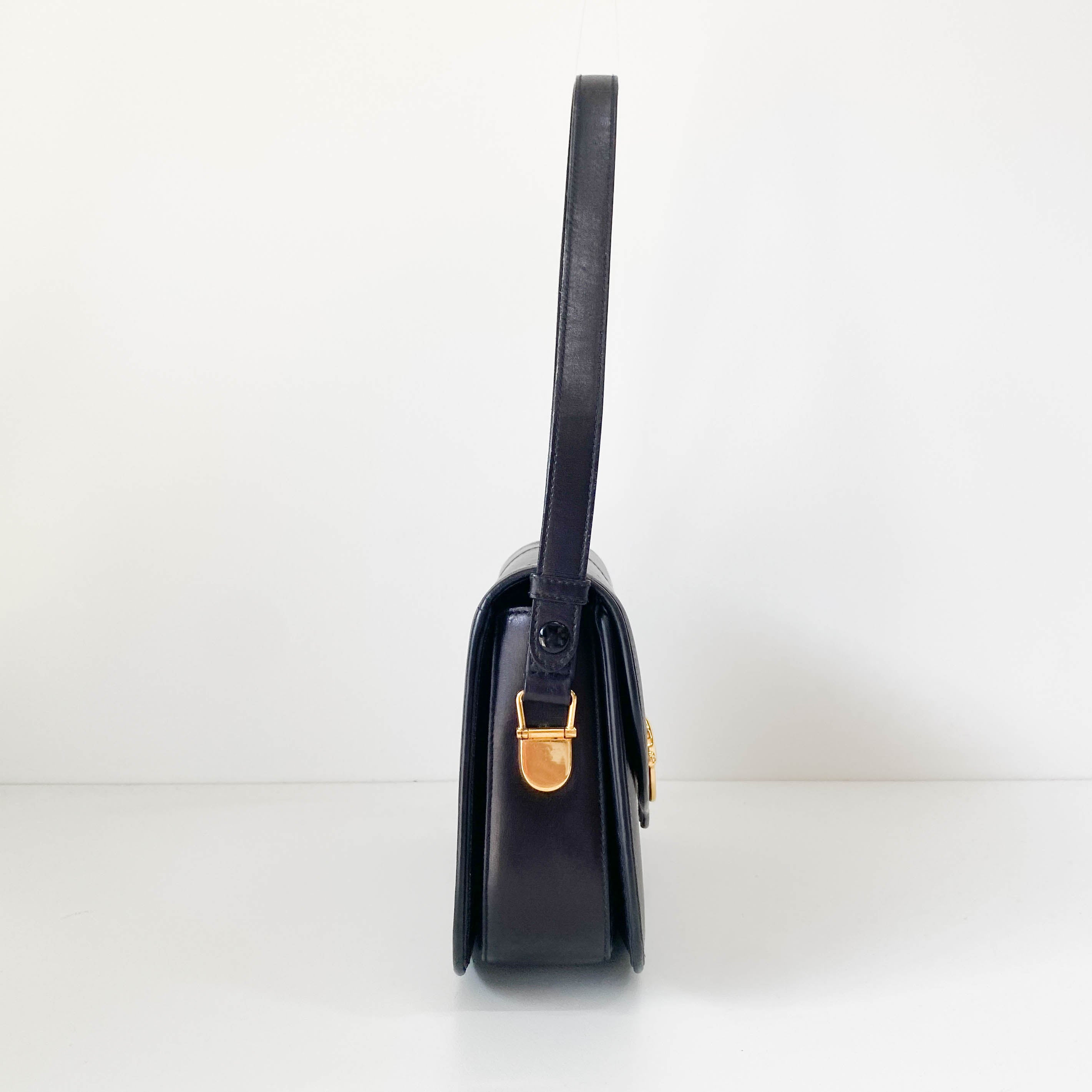 Horsebit Dark Chocolate Brown Bag