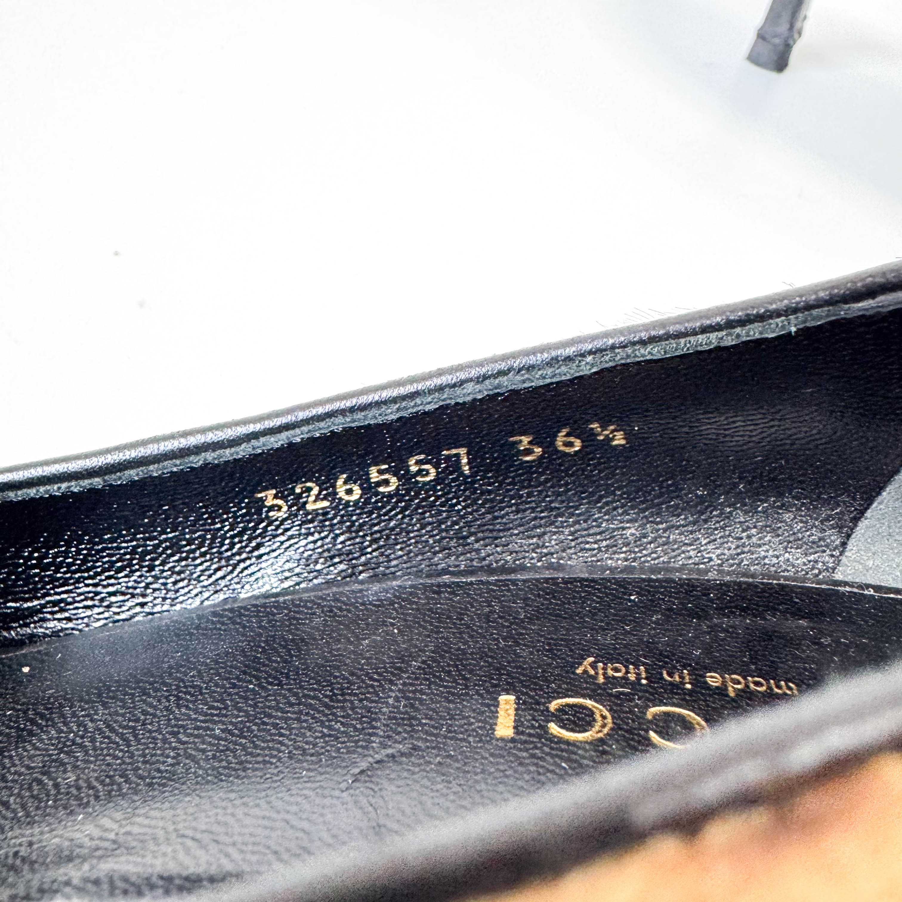 Horsebit Leopard Pony Hair Heels Size36.5