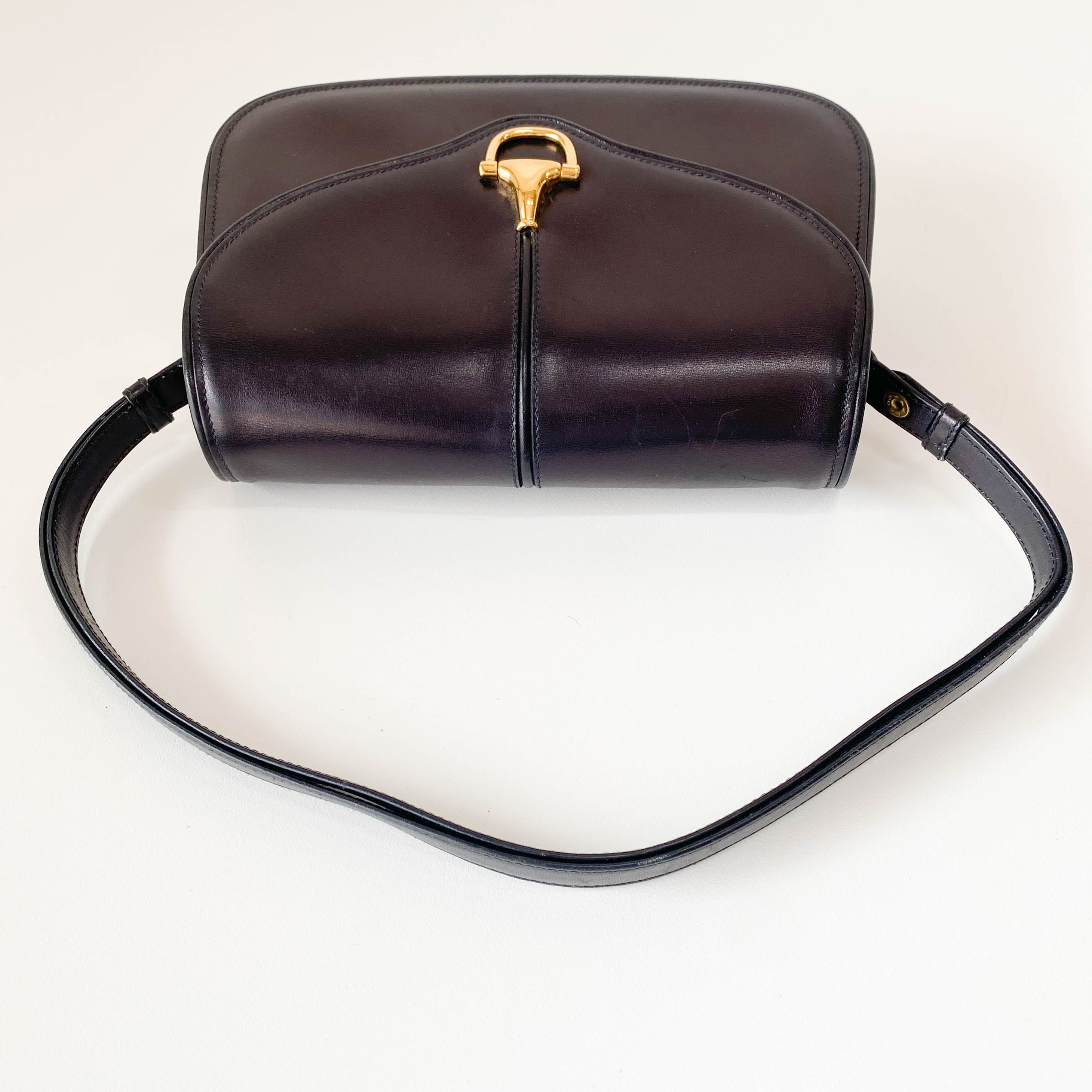 Horsebit Dark Chocolate Brown Bag