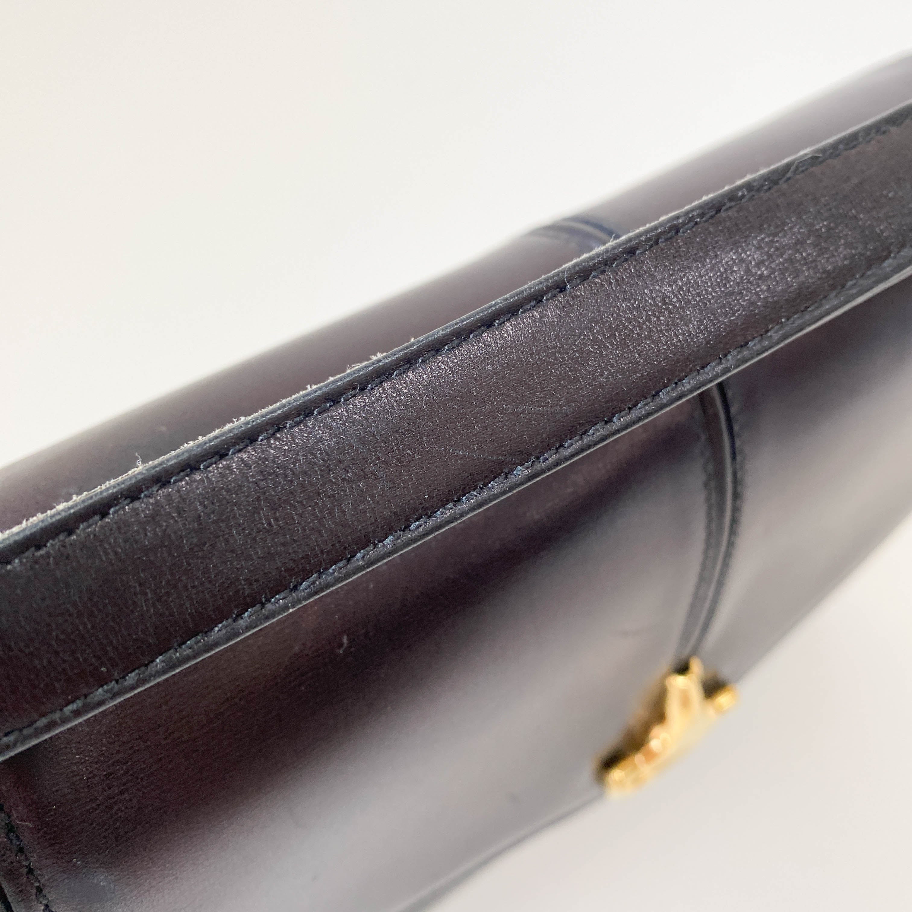 Horsebit Dark Chocolate Brown Bag