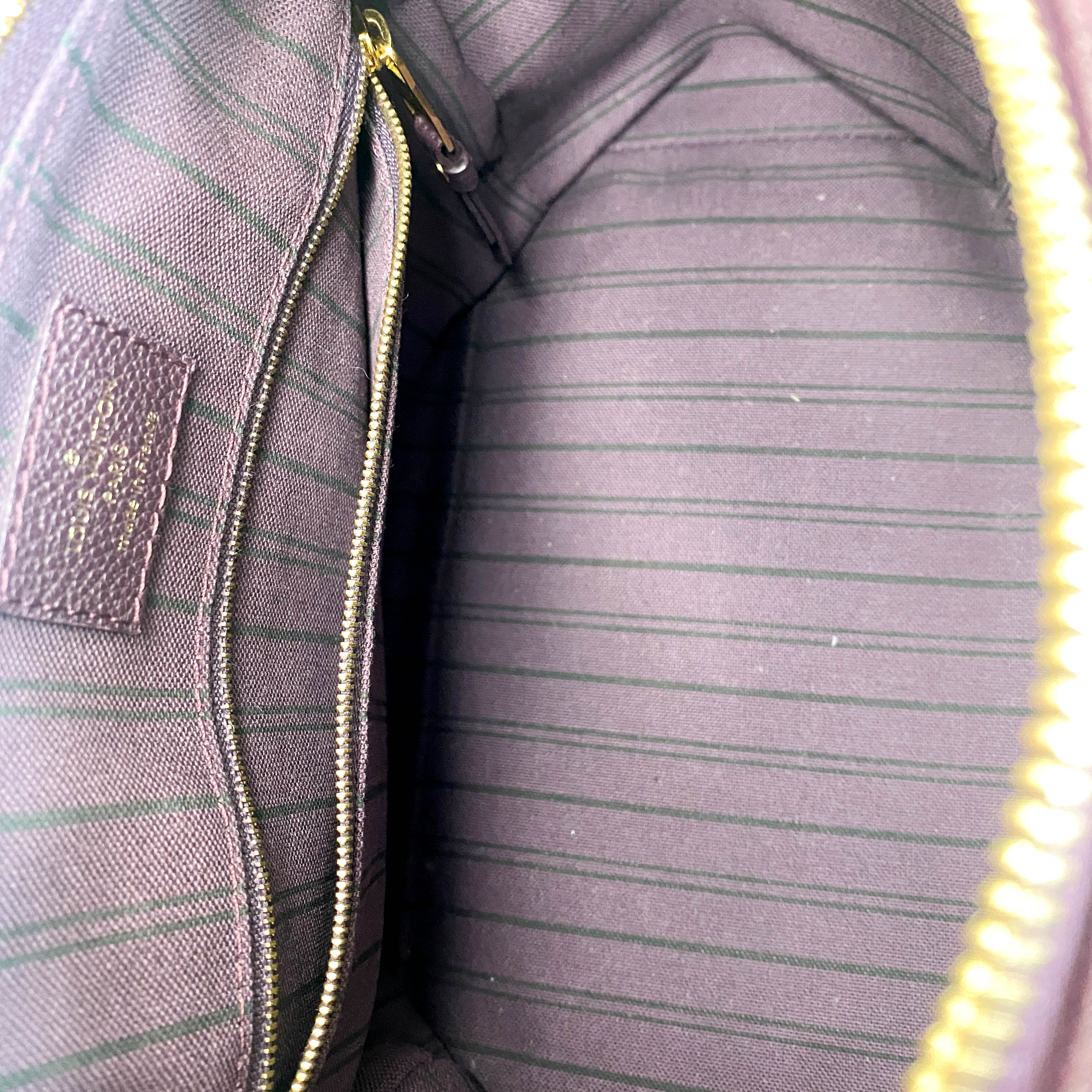 Speedy Bandoulière 30 Purple Monogram Empreinte