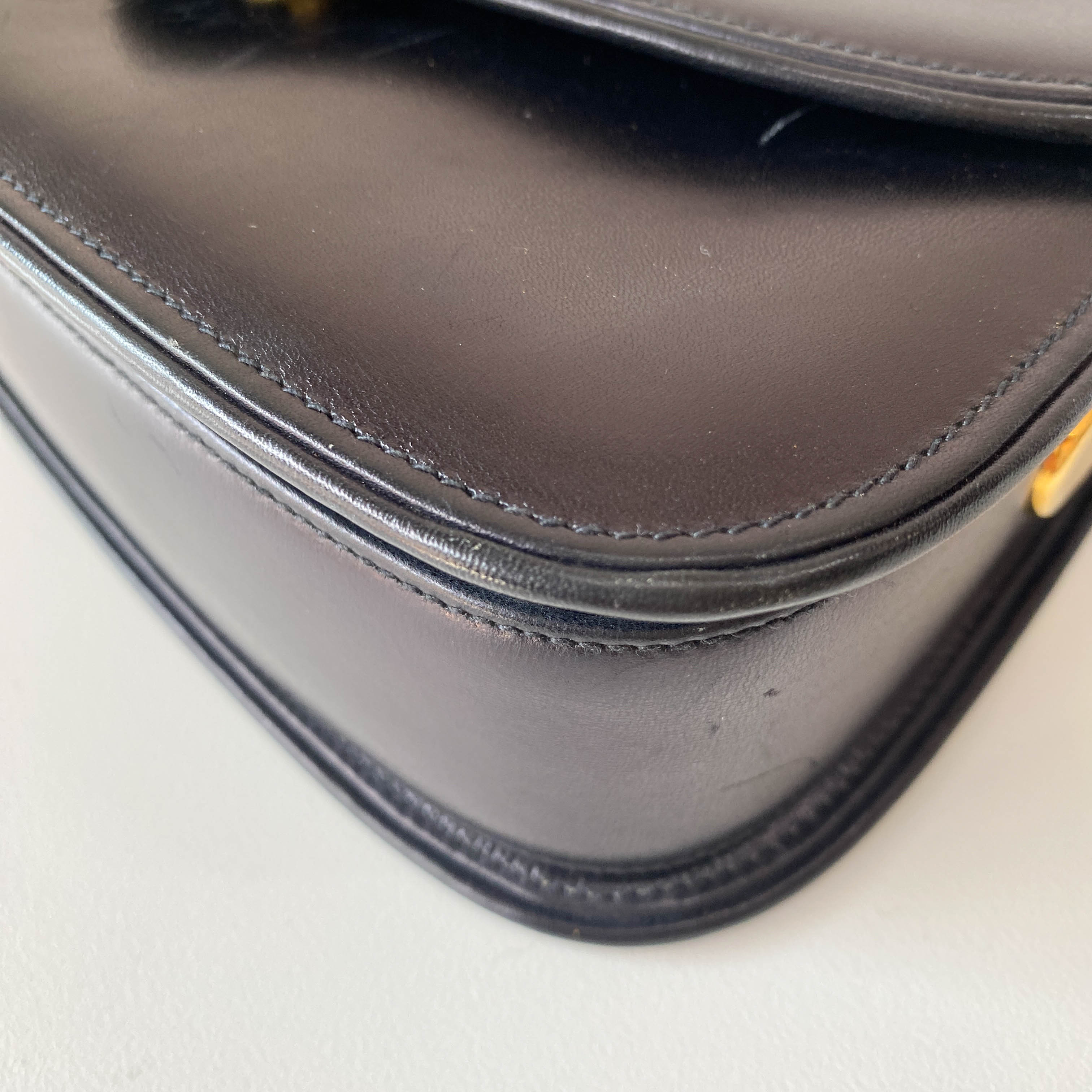 Horsebit Dark Chocolate Brown Bag