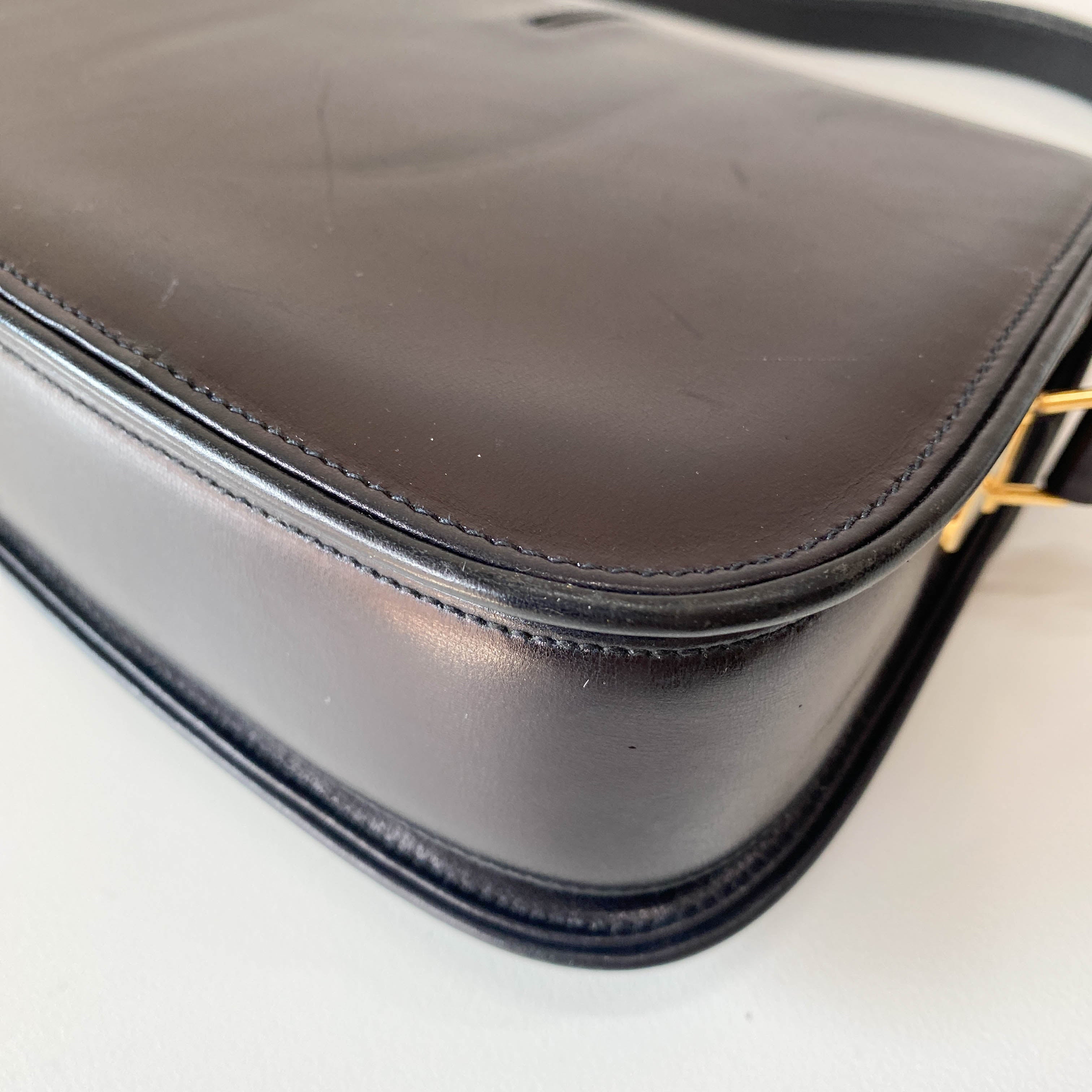 Horsebit Dark Chocolate Brown Bag