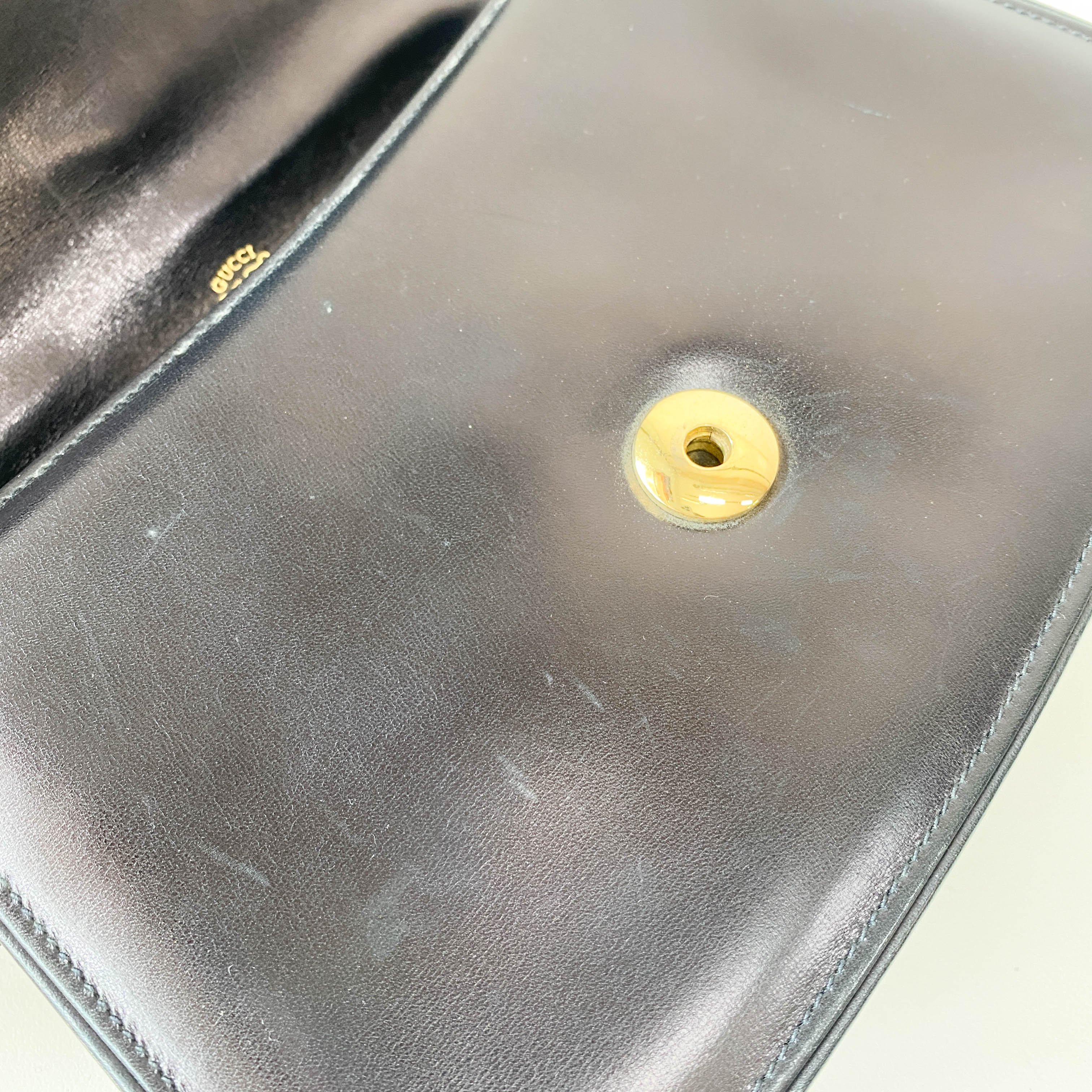 Horsebit Dark Chocolate Brown Bag