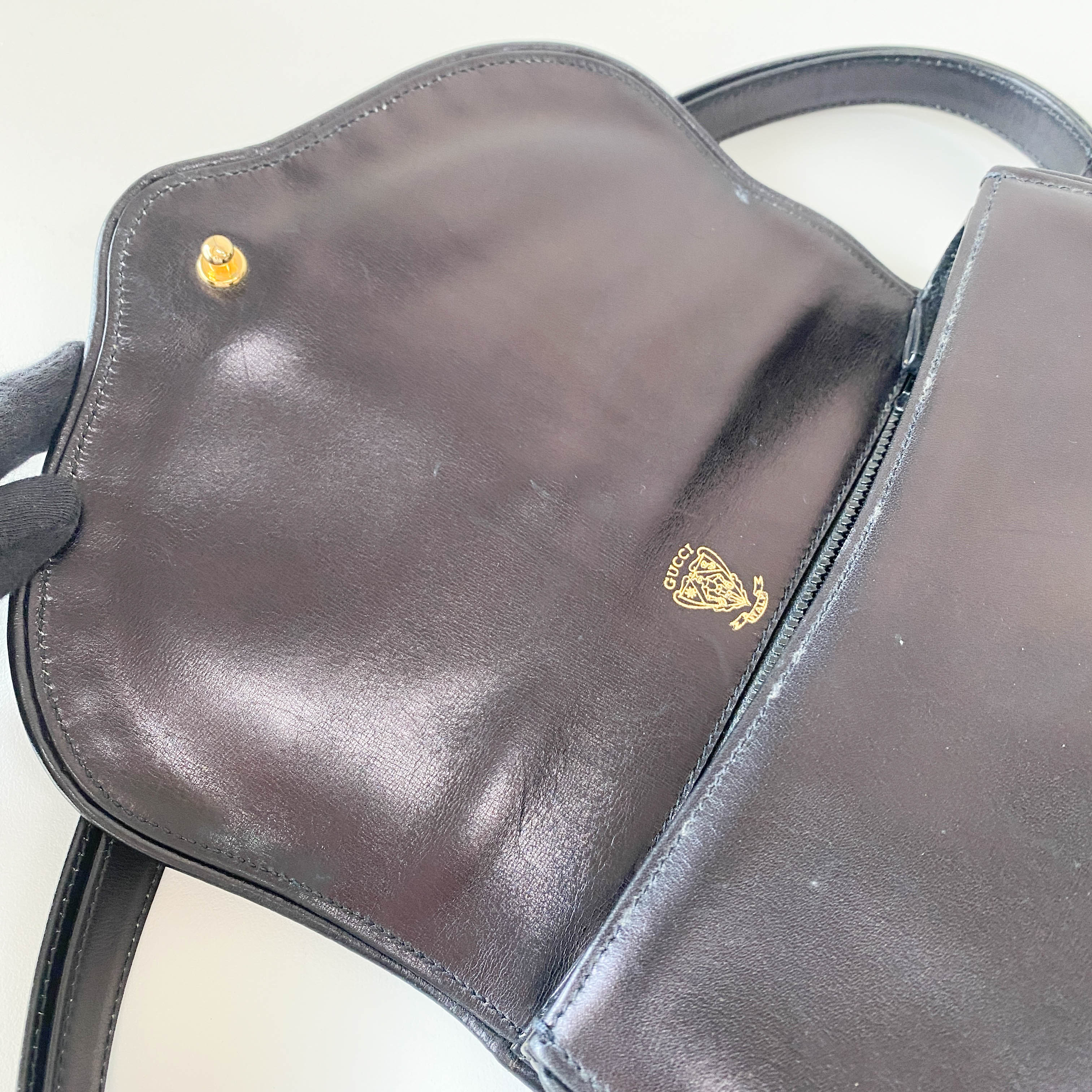 Horsebit Dark Chocolate Brown Bag