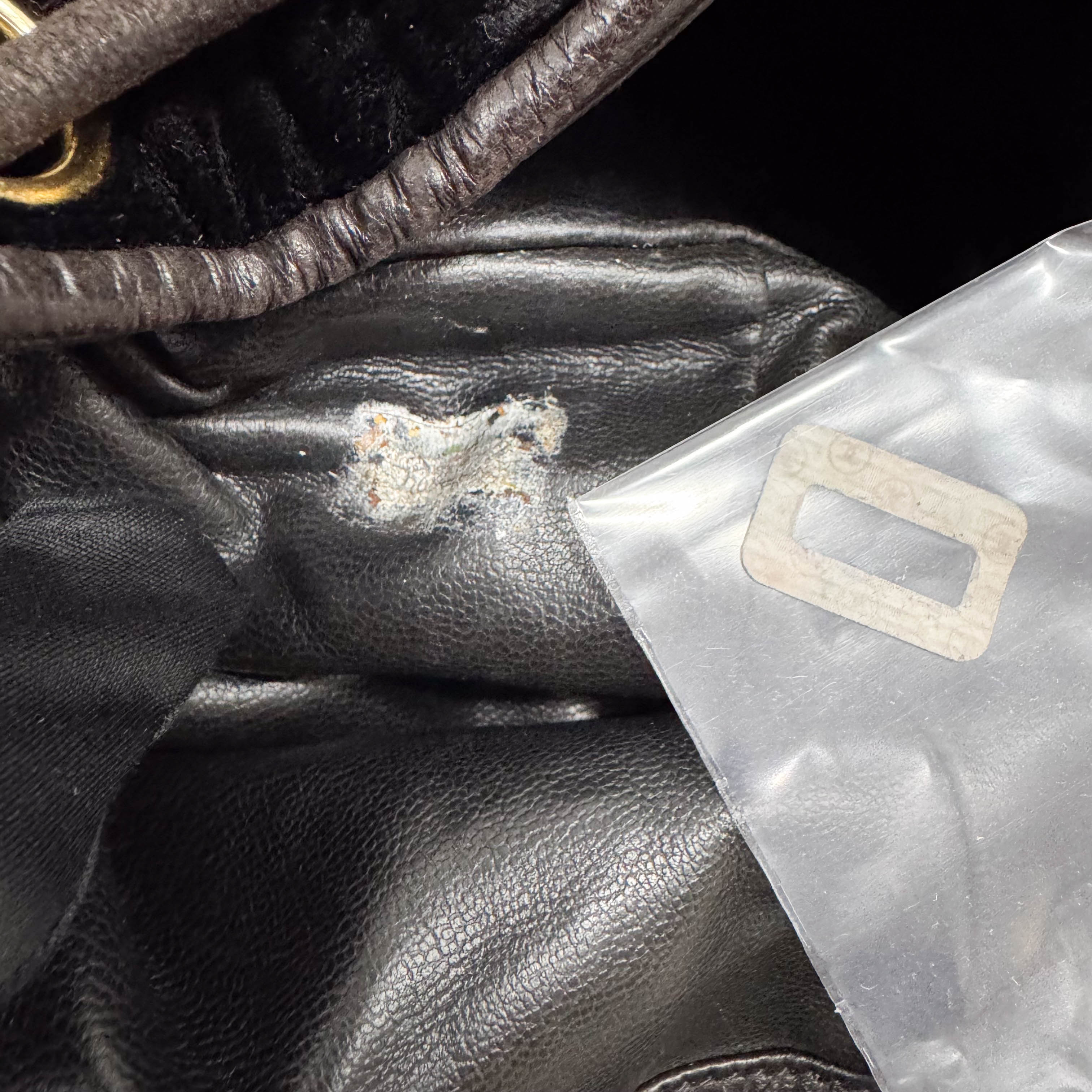 Black Velvet Crossbody Bag