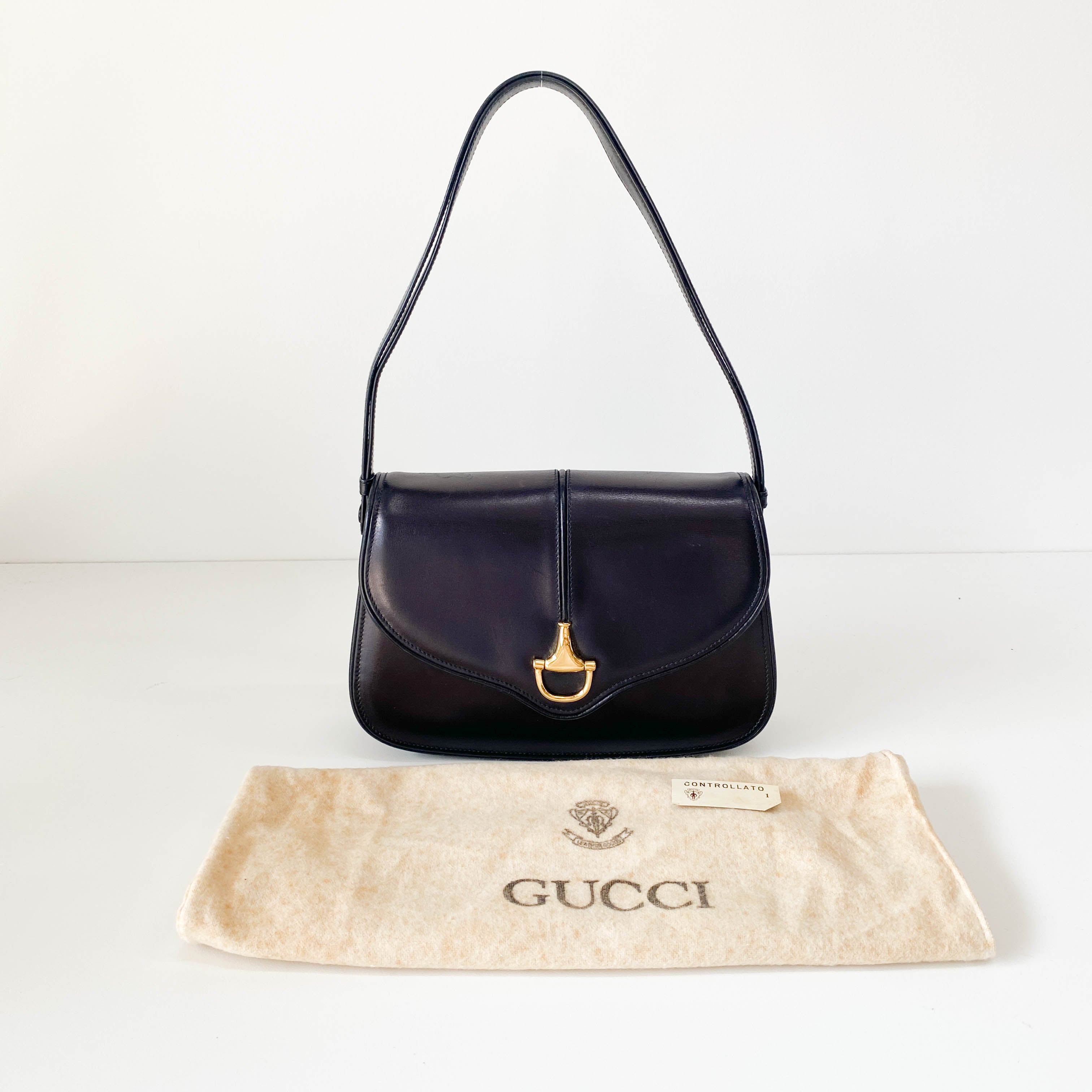 Horsebit Dark Chocolate Brown Bag