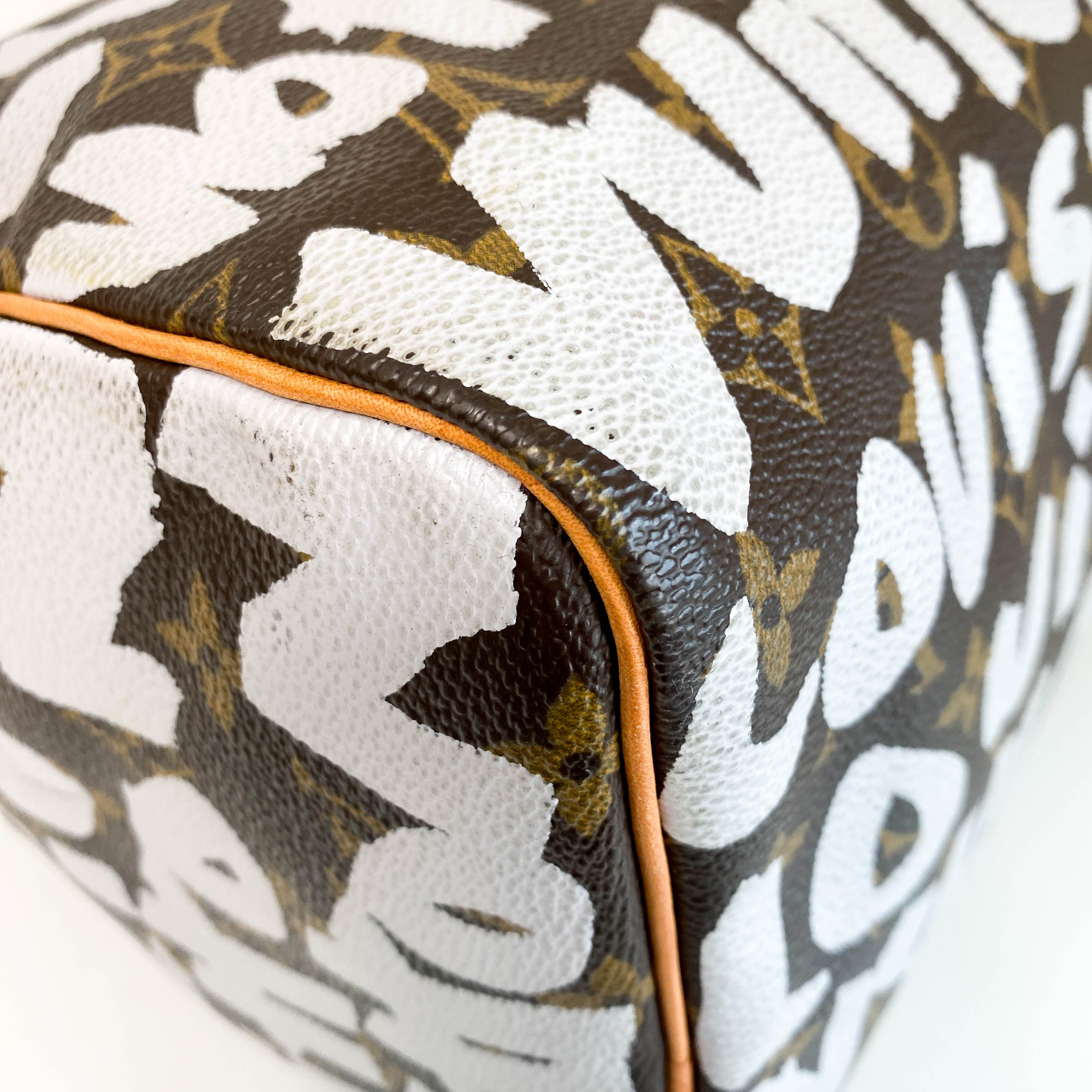 Louis Vuitton x Stephen Sprouse Monogram Graffiti Speedy 30 White