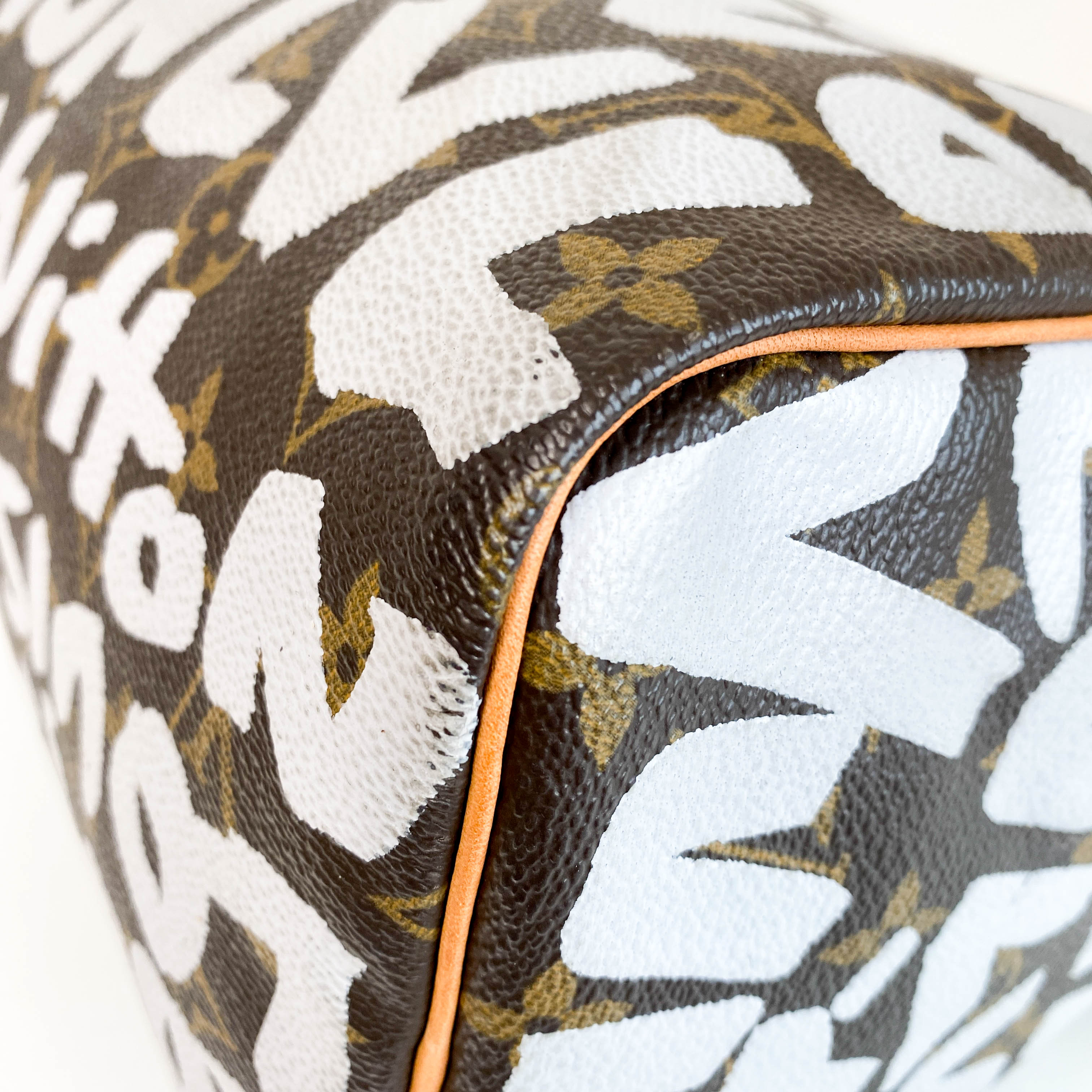 Louis Vuitton x Stephen Sprouse Monogram Graffiti Speedy 30 White