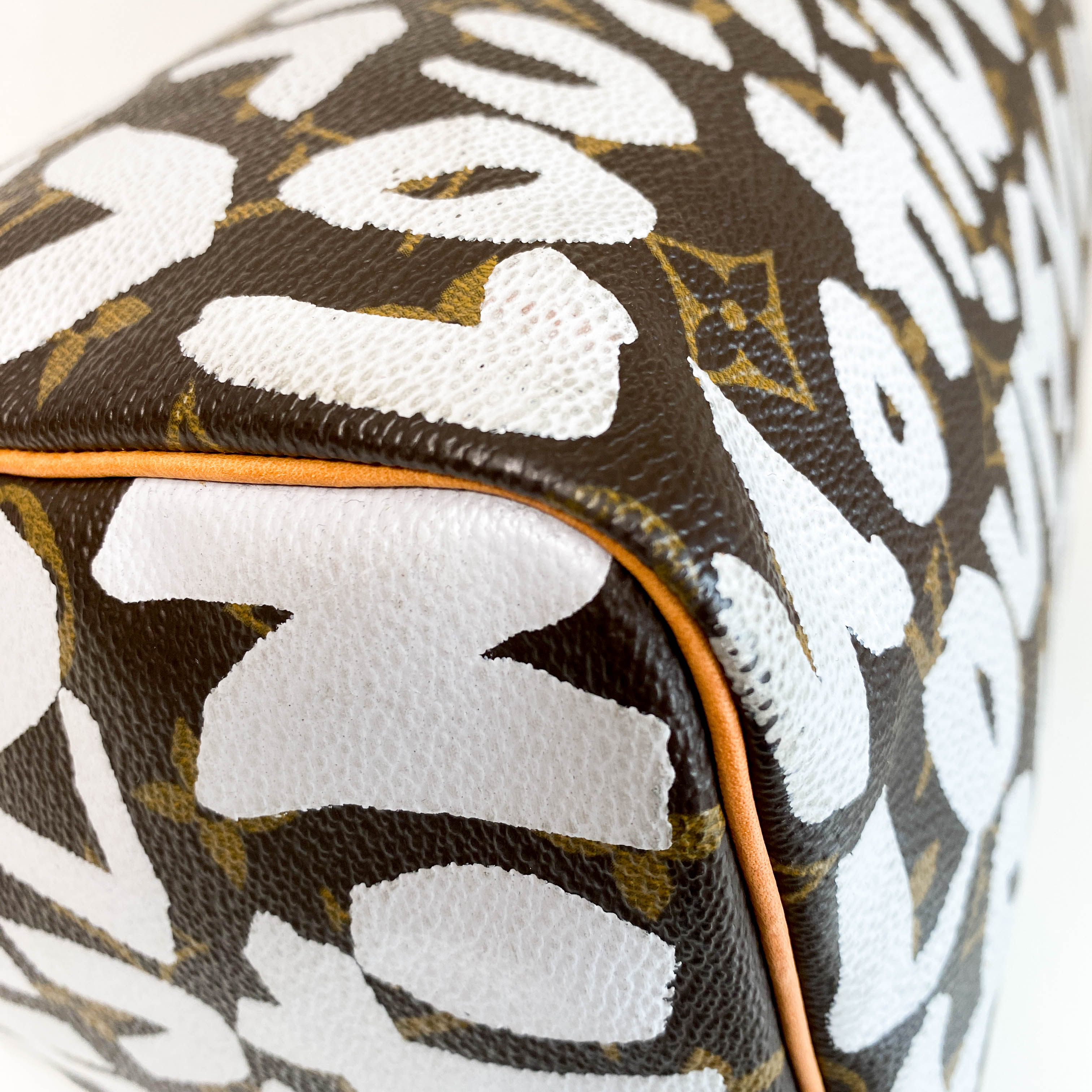 Louis Vuitton x Stephen Sprouse Monogram Graffiti Speedy 30 White