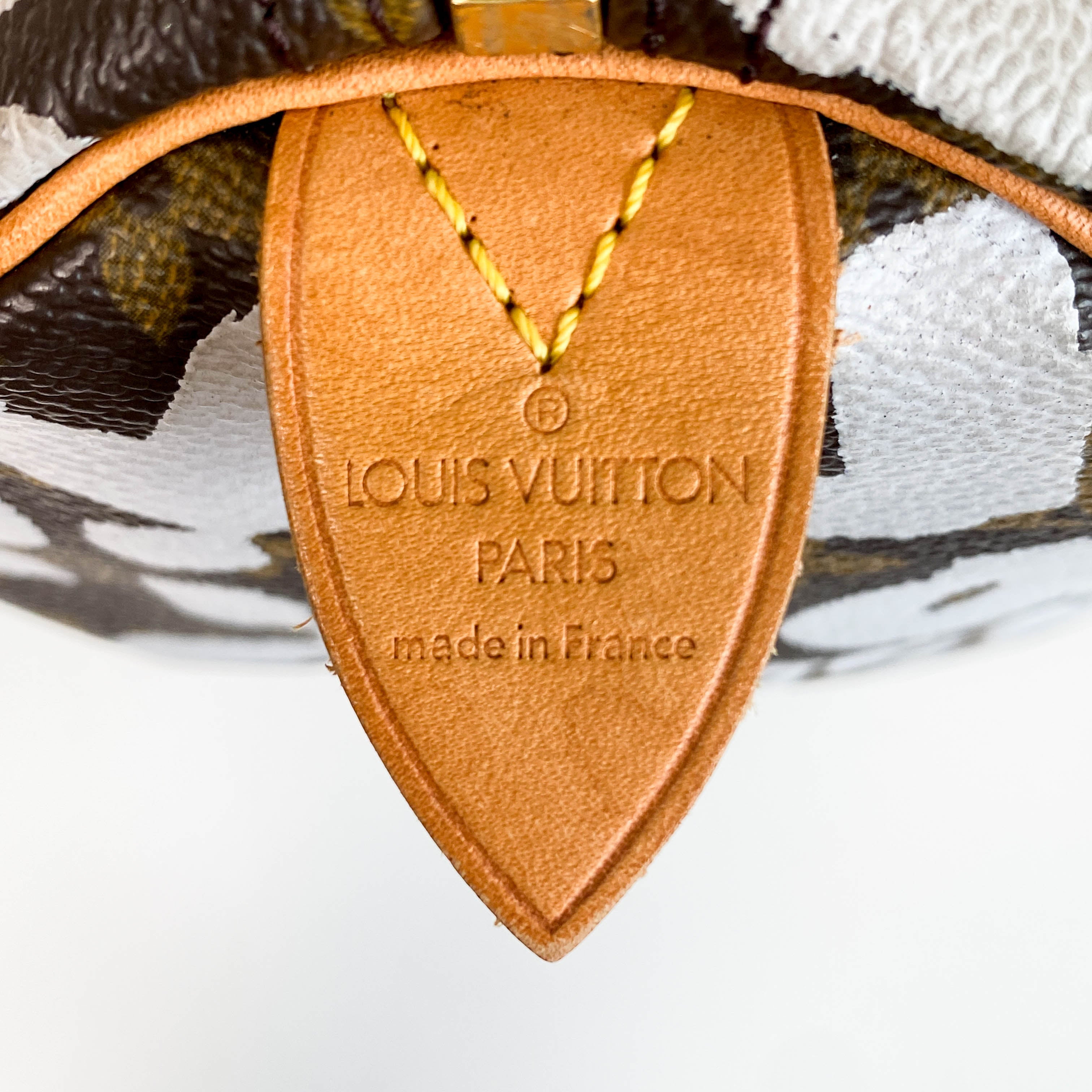 Louis Vuitton x Stephen Sprouse Monogram Graffiti Speedy 30 White