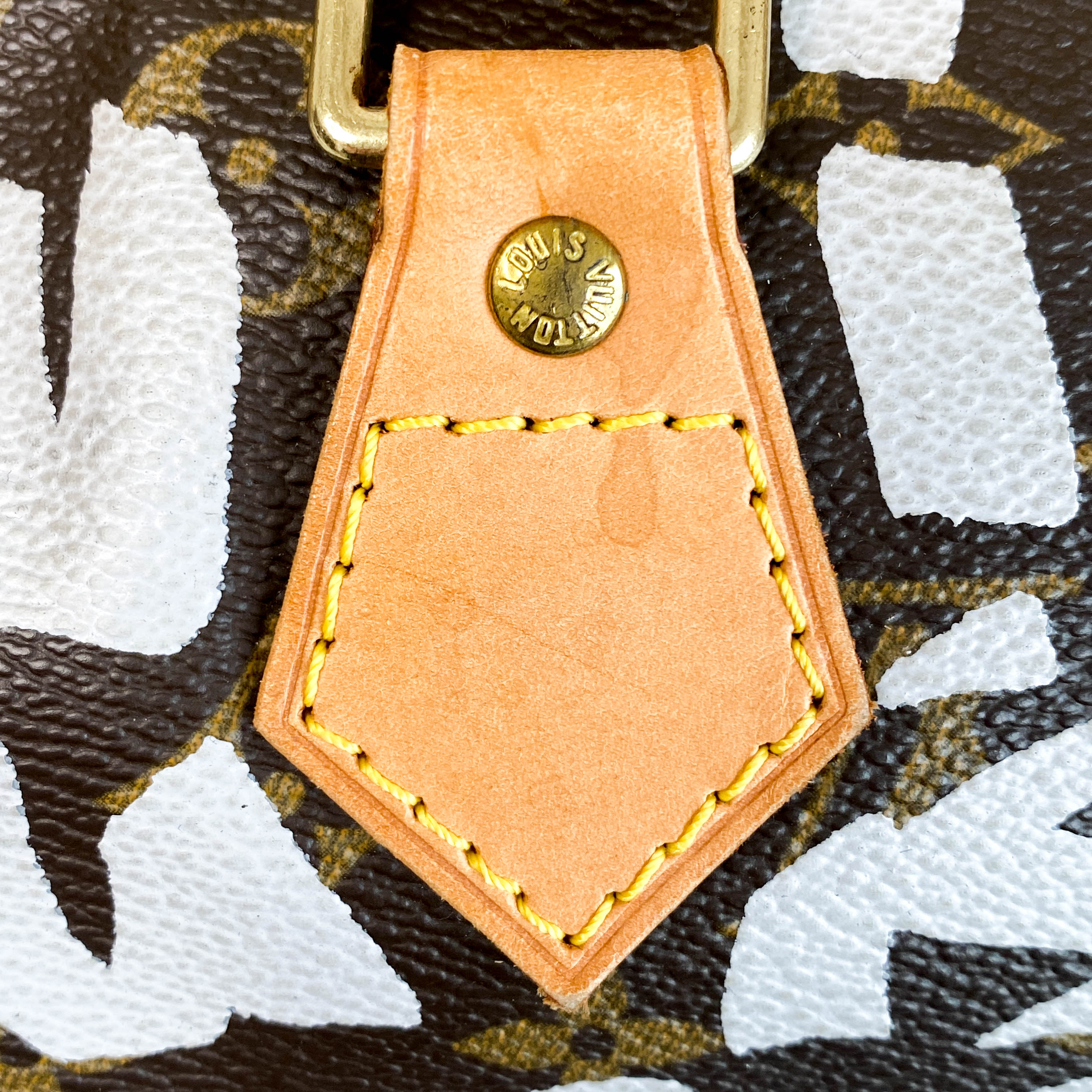 Louis Vuitton x Stephen Sprouse Monogram Graffiti Speedy 30 White