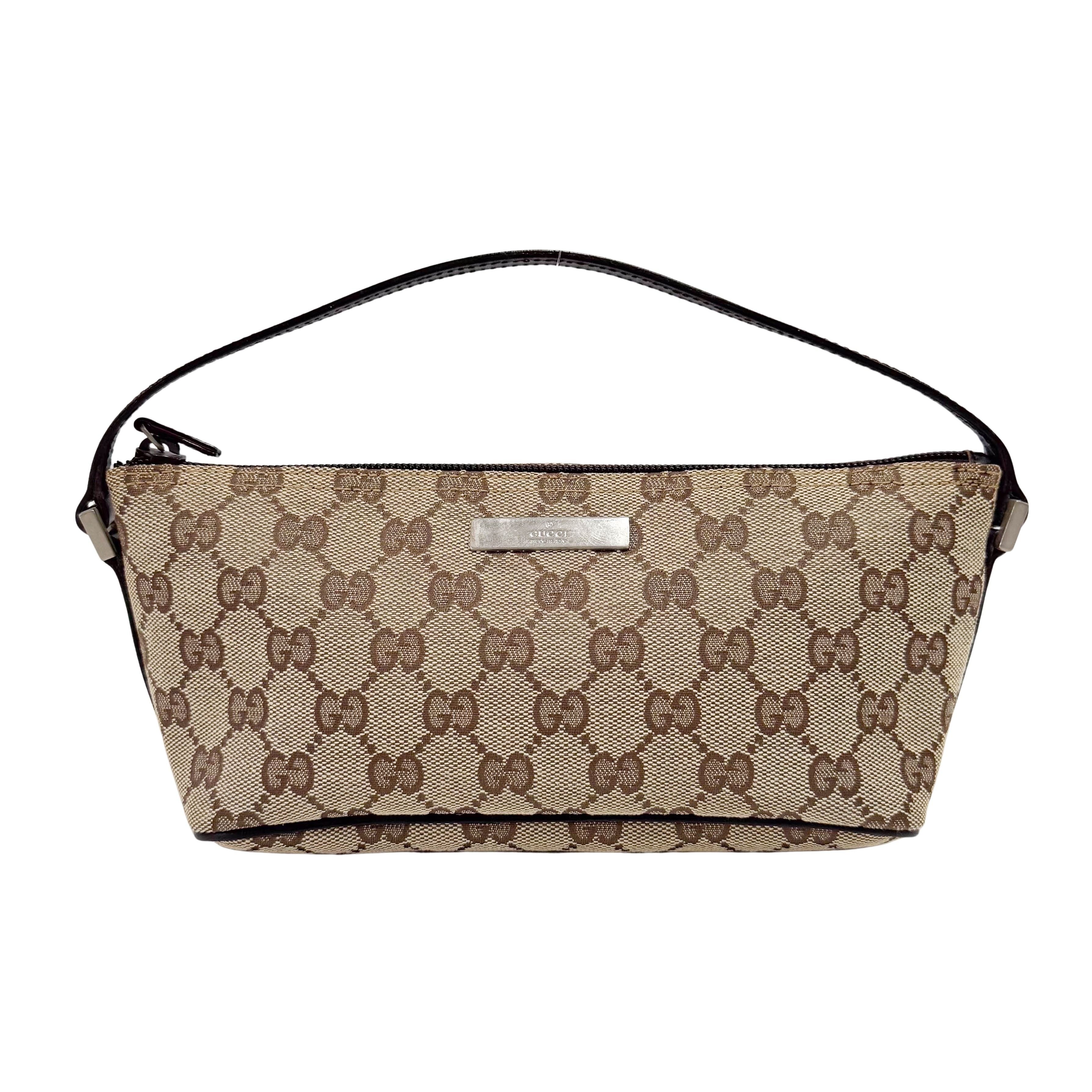 GG Canvas Ebony Handbag