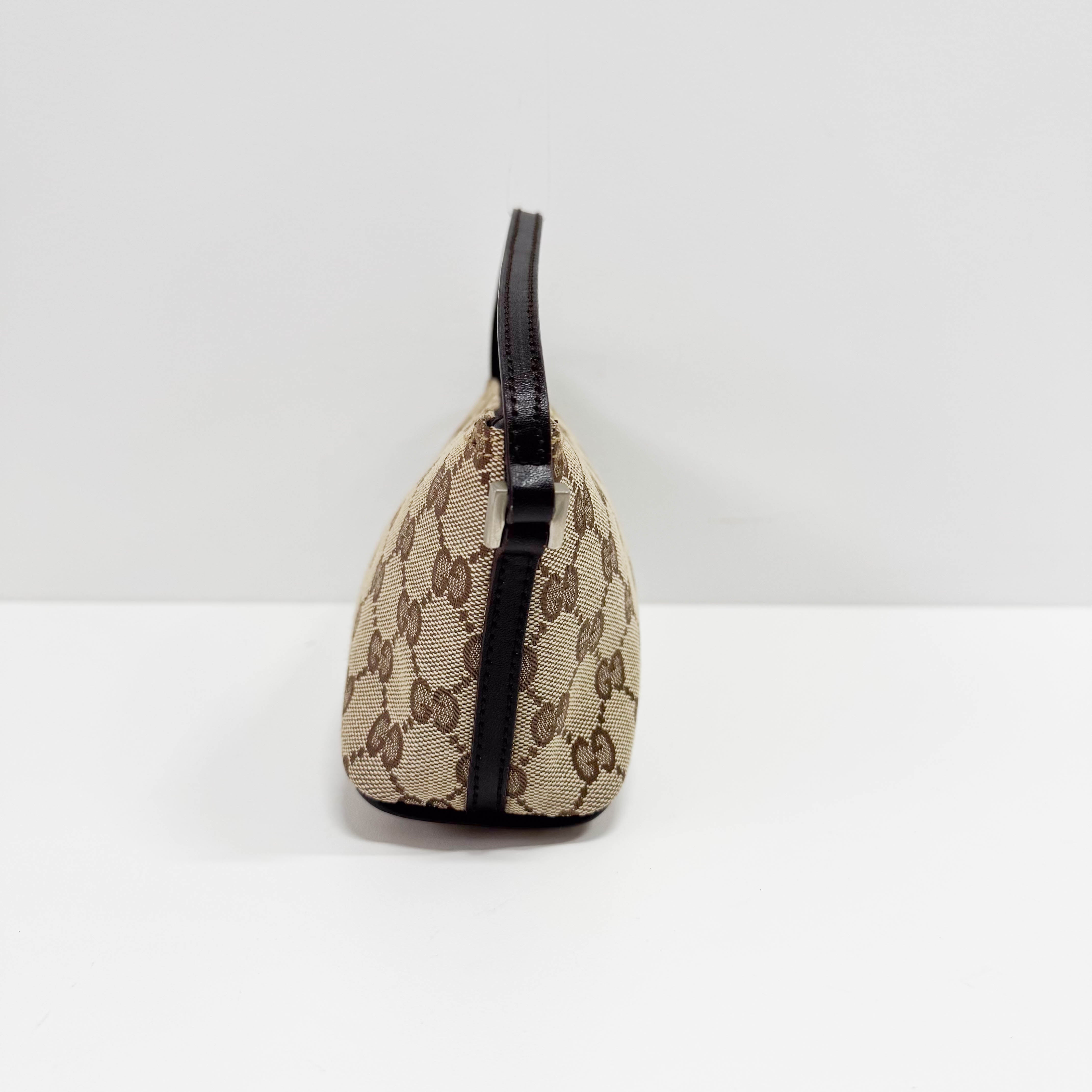 GG Canvas Ebony Handbag