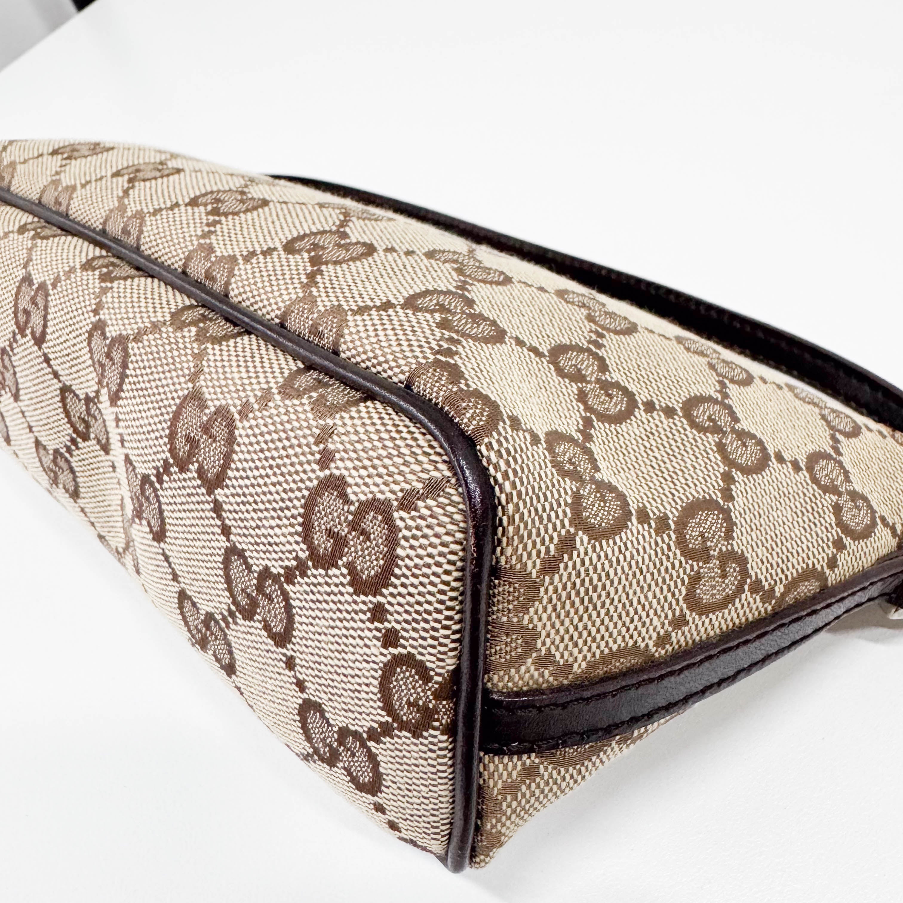 GG Canvas Ebony Handbag