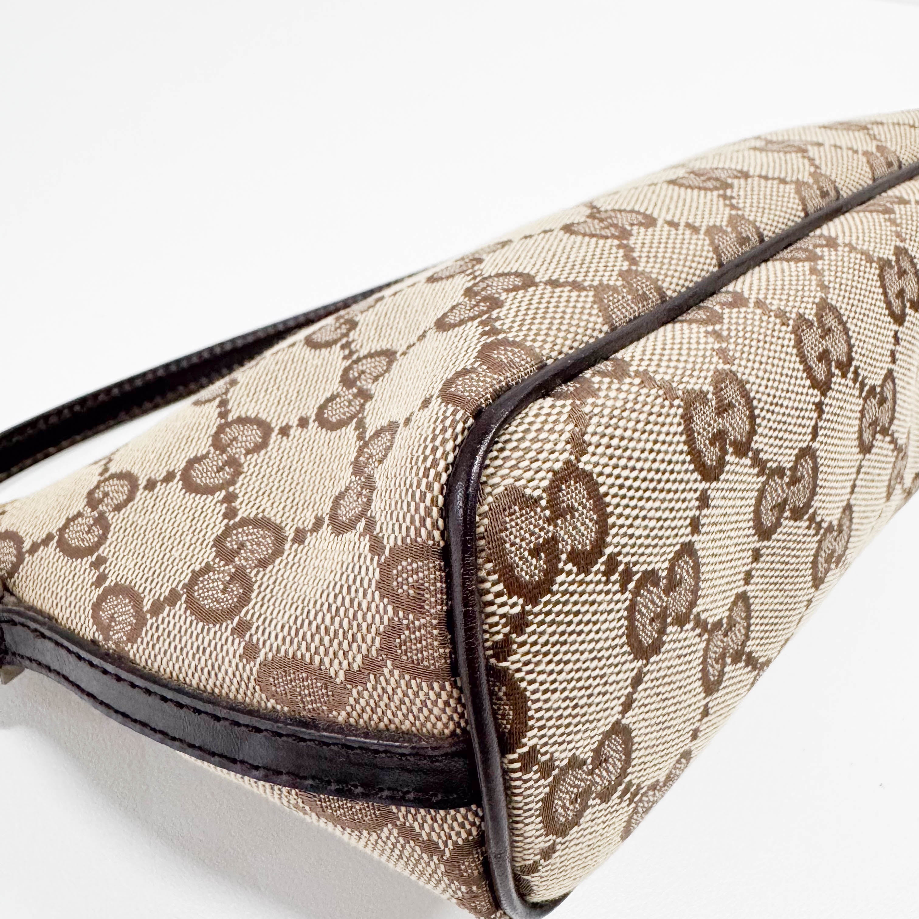 GG Canvas Ebony Handbag