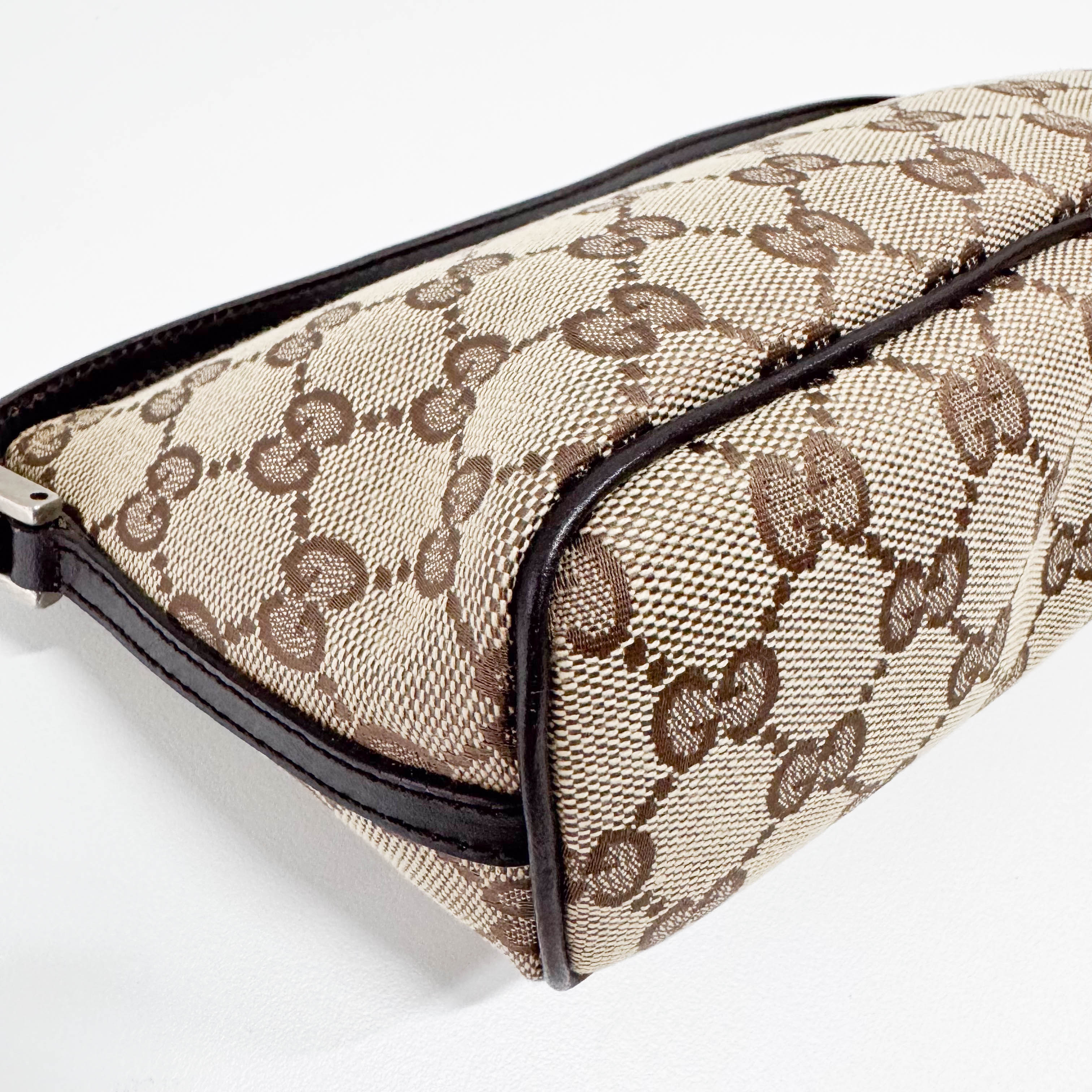 GG Canvas Ebony Handbag