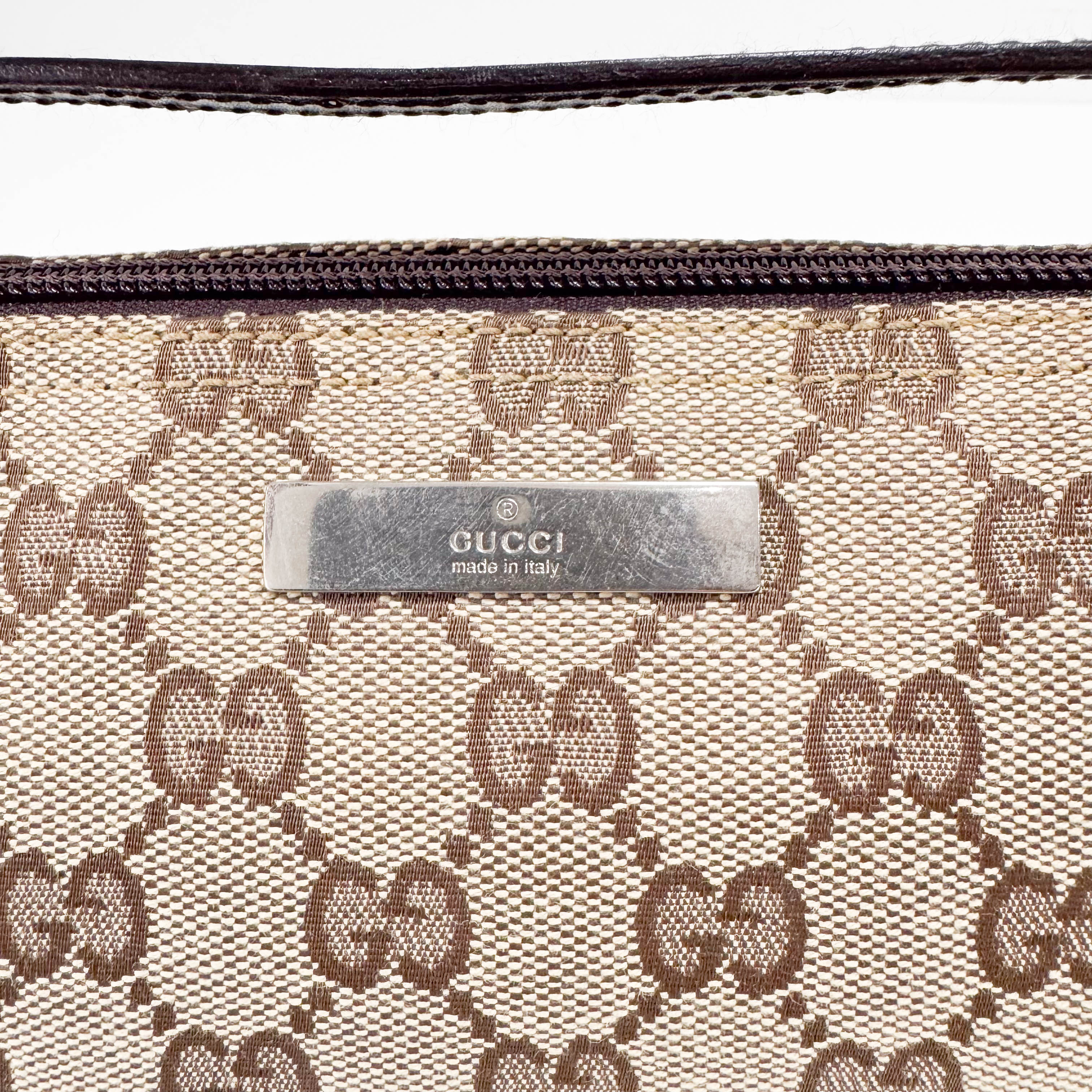 GG Canvas Ebony Handbag