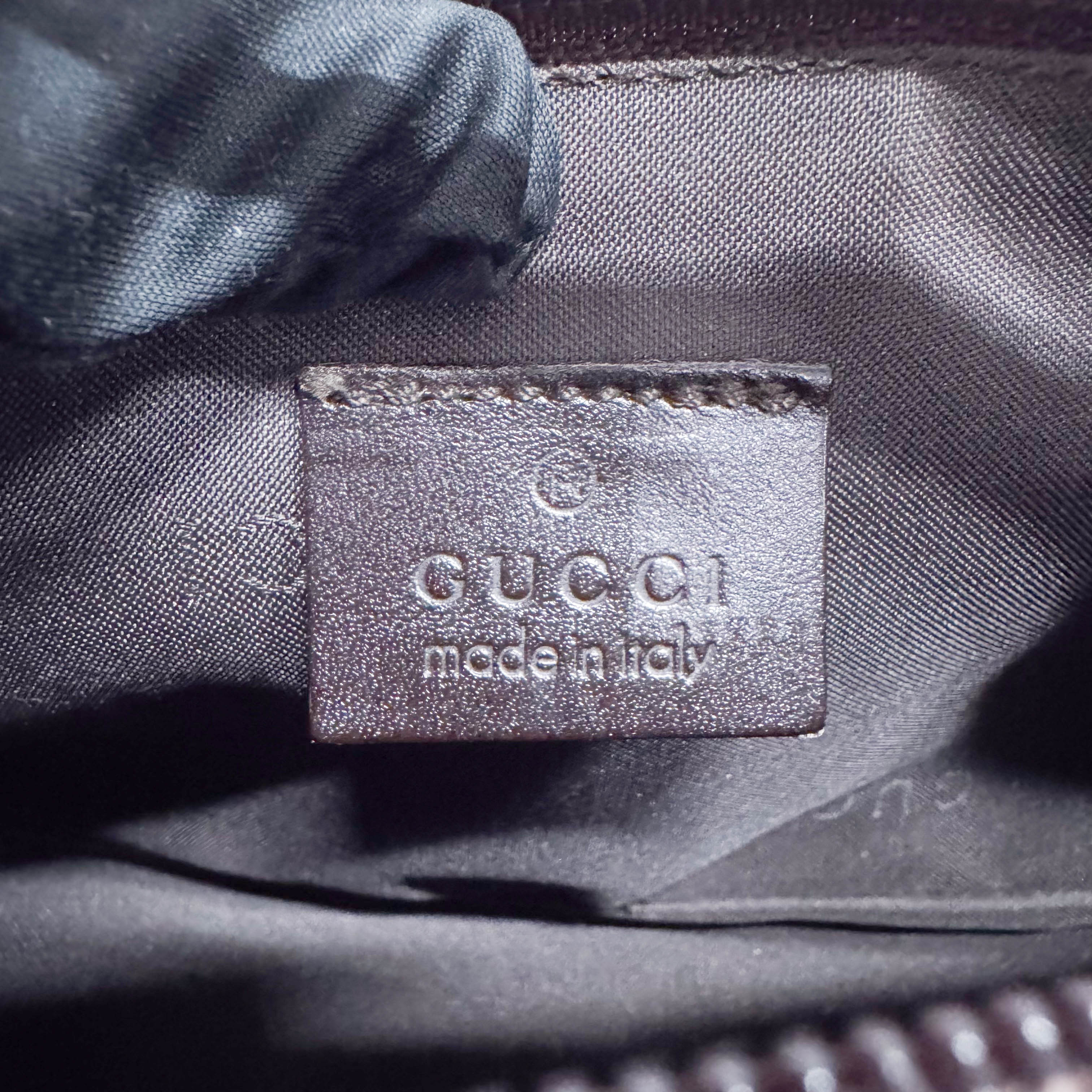 GG Canvas Ebony Handbag