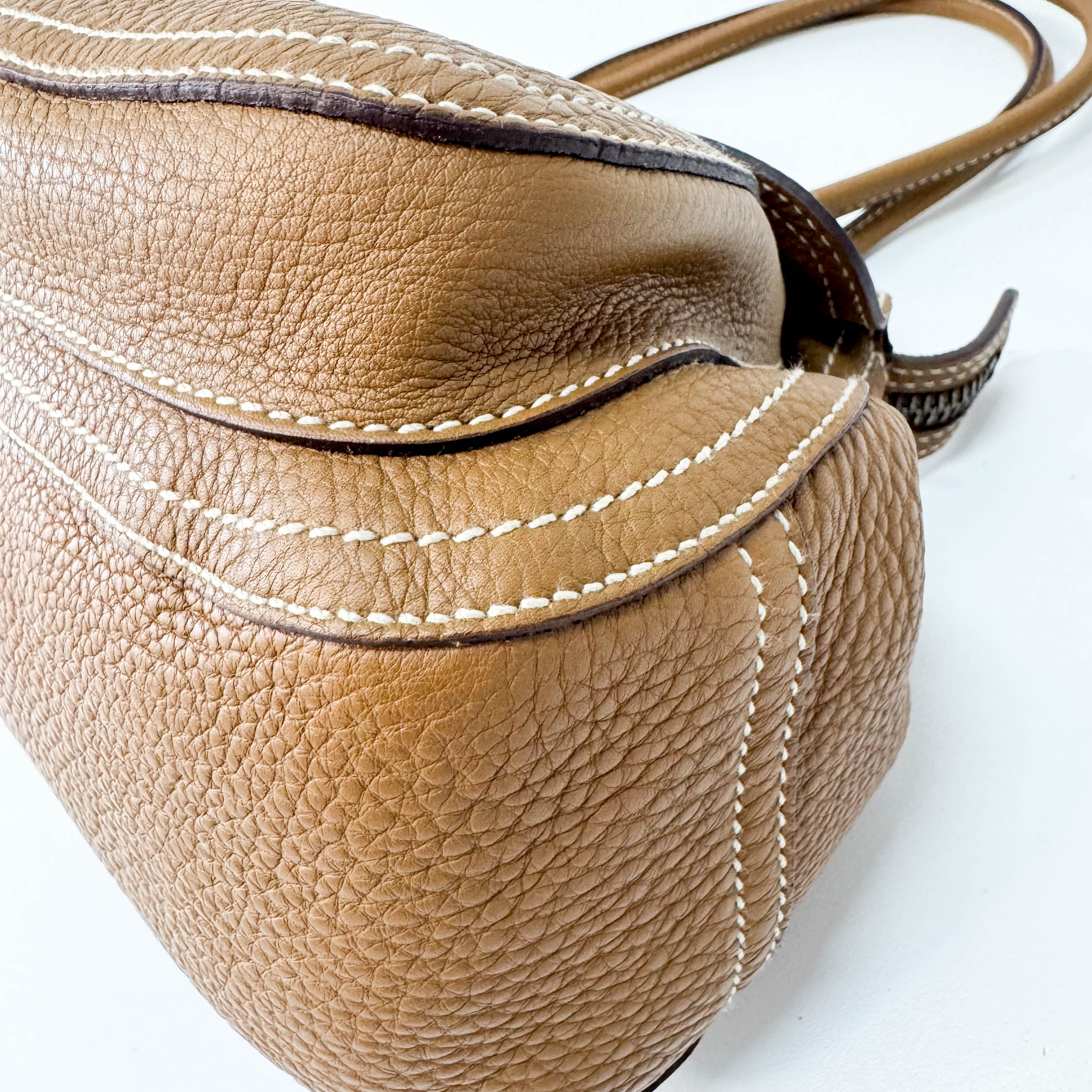 Archive Brown Leather Shoulder Bag