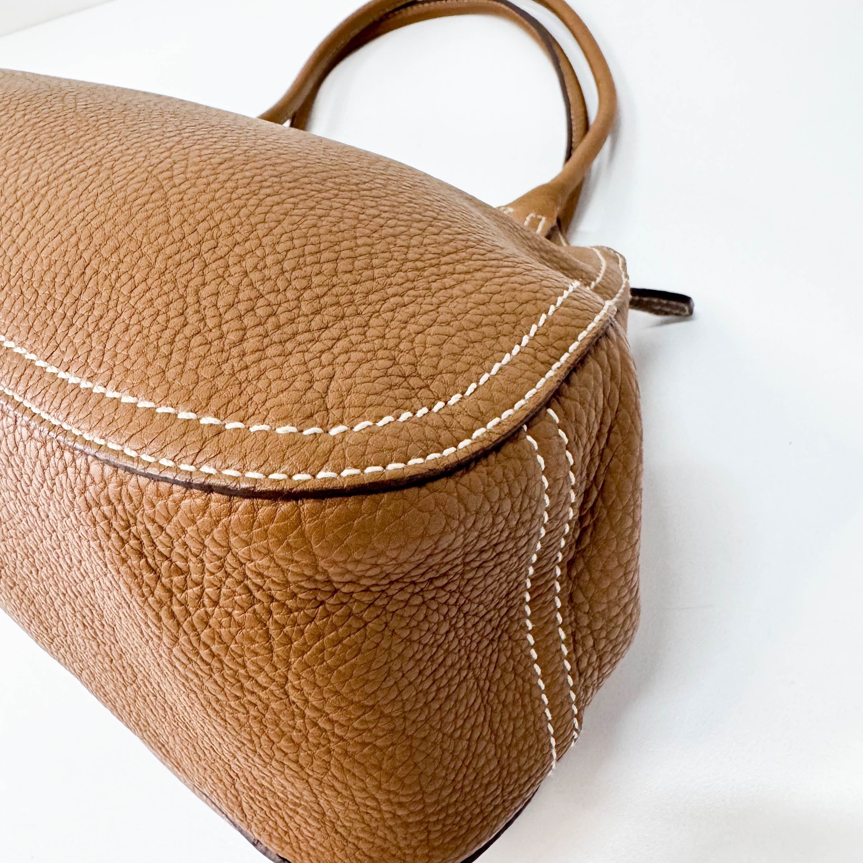 Archive Brown Leather Shoulder Bag