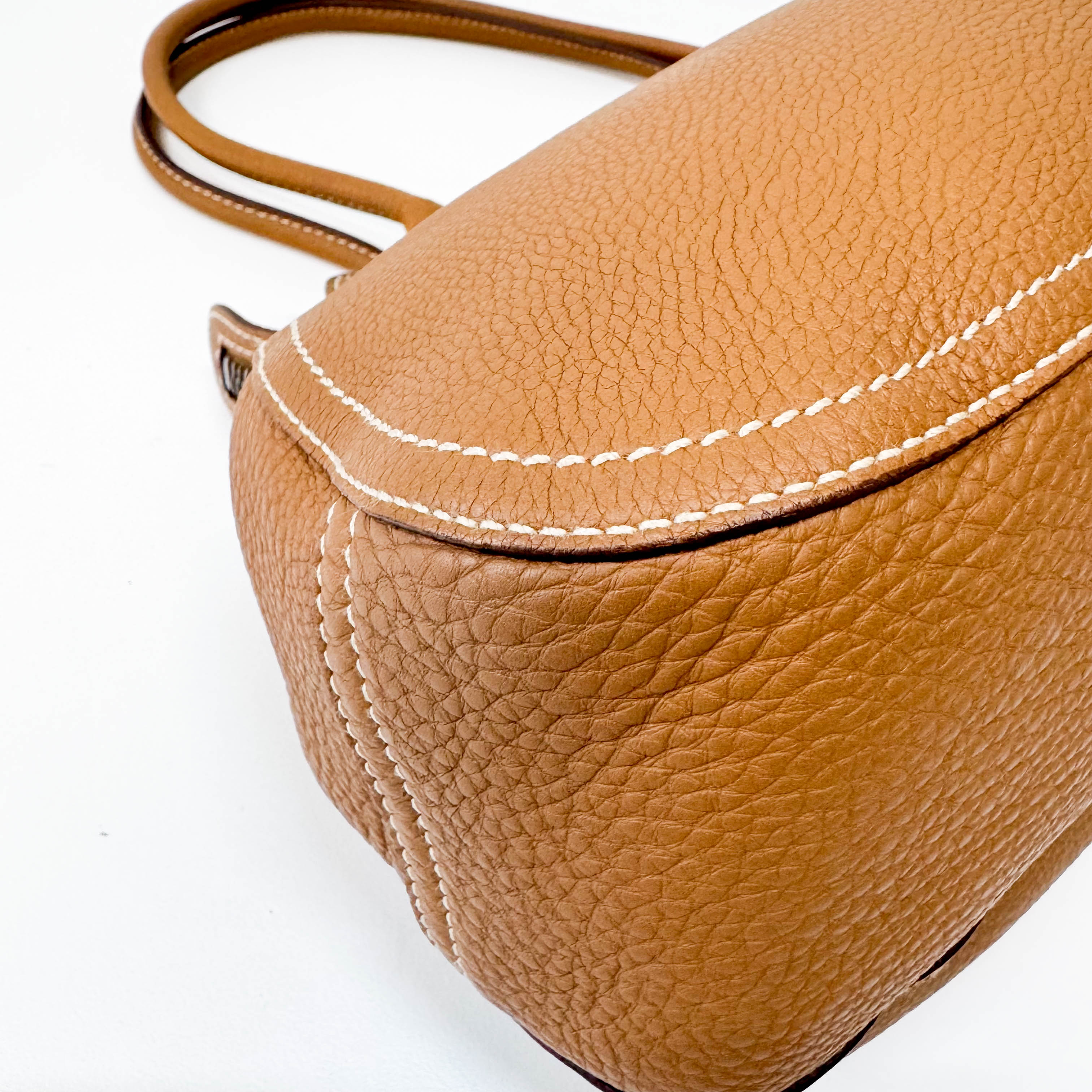 Archive Brown Leather Shoulder Bag