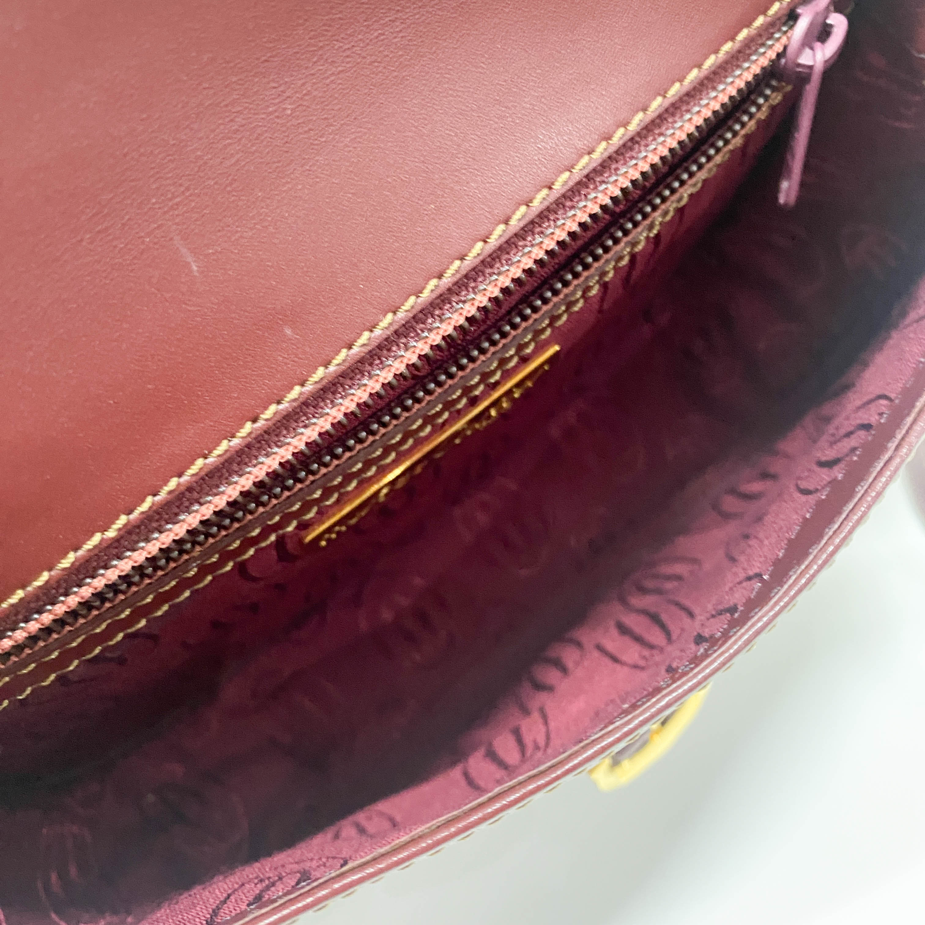 Red Leather Crossbody Bag